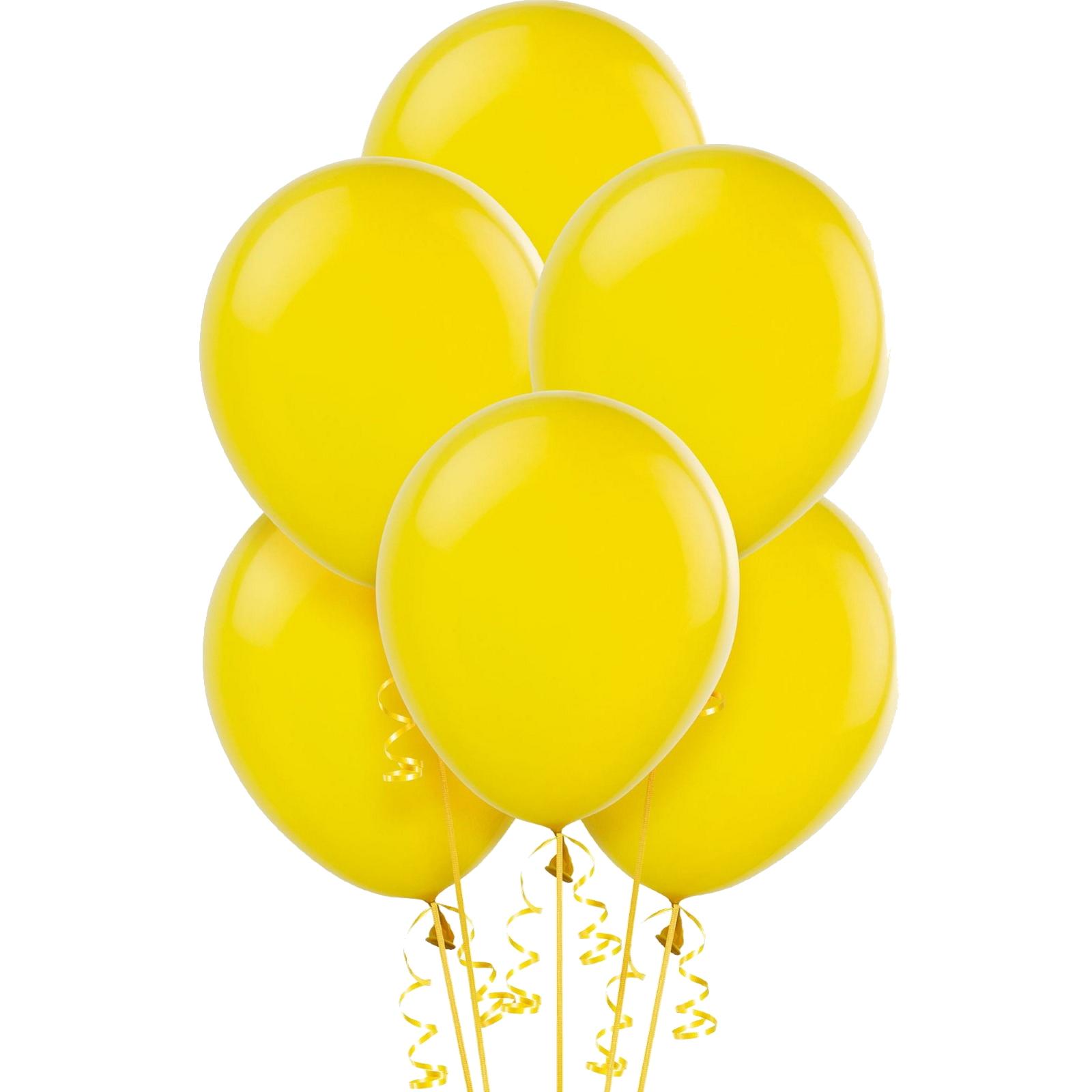 Yellow Balloons 30cm Round (Pack of 100)