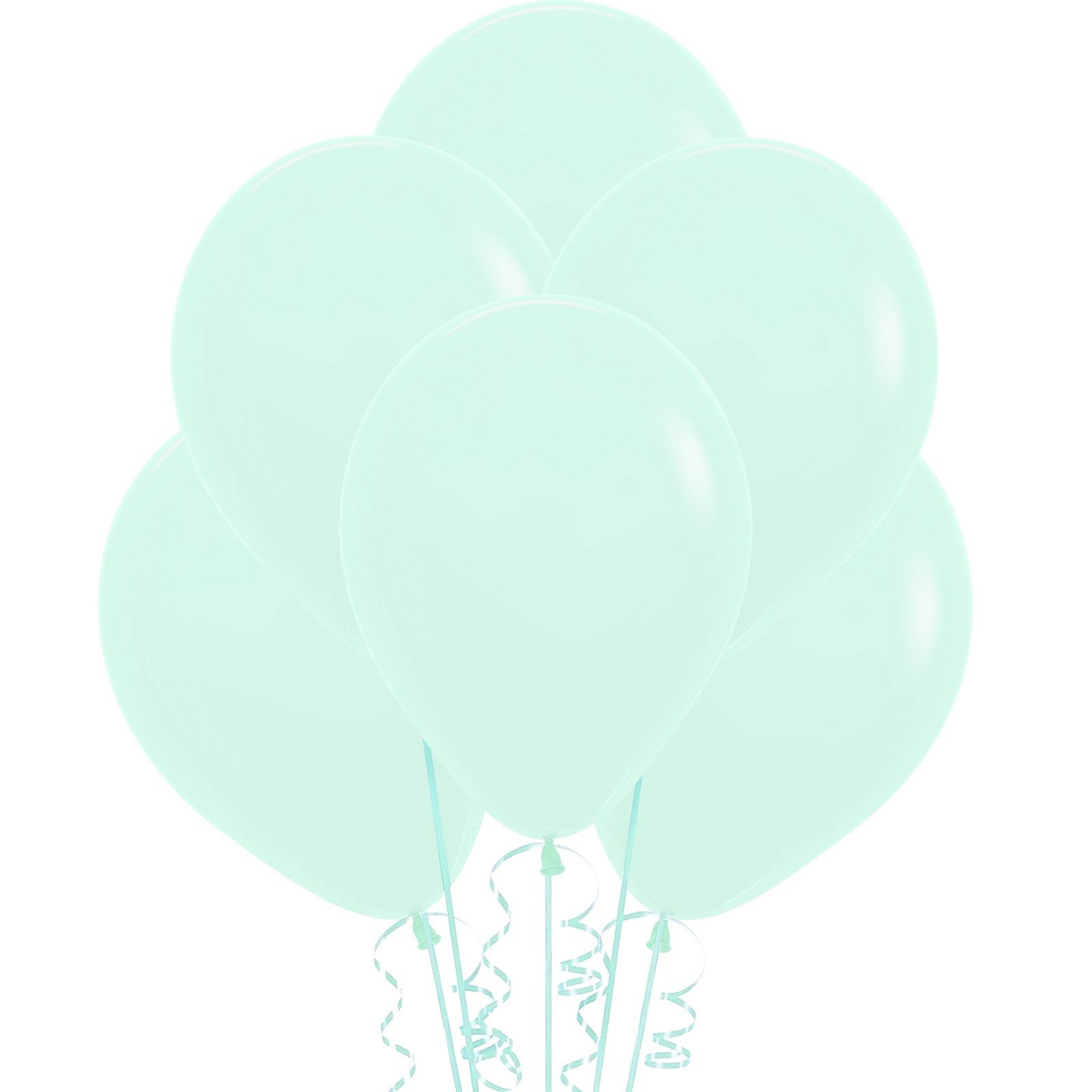 Pastel Macaron Tiffany Blue Latex Round Balloons 30cm (Pack of 25) 