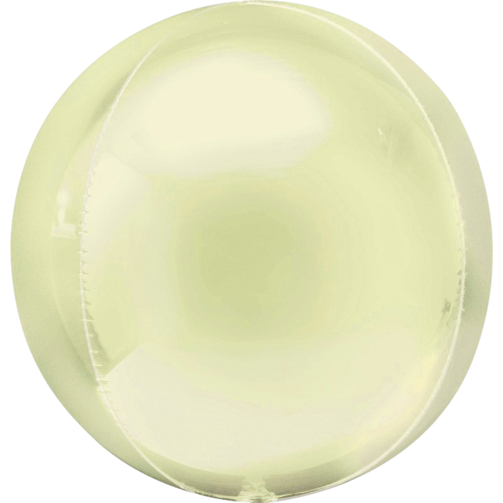 Orbz Pastel Yellow Helium Balloon