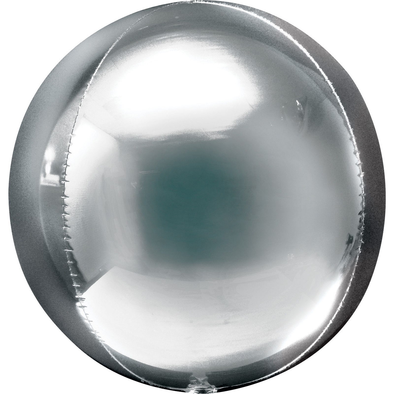 Orbz Silver Helium Balloon