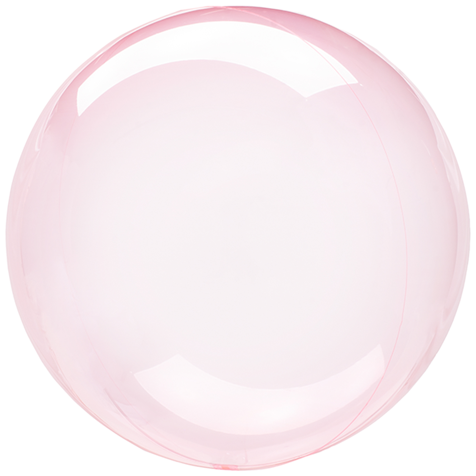 Crystal Clearz Hot Pink Balloon 45cm