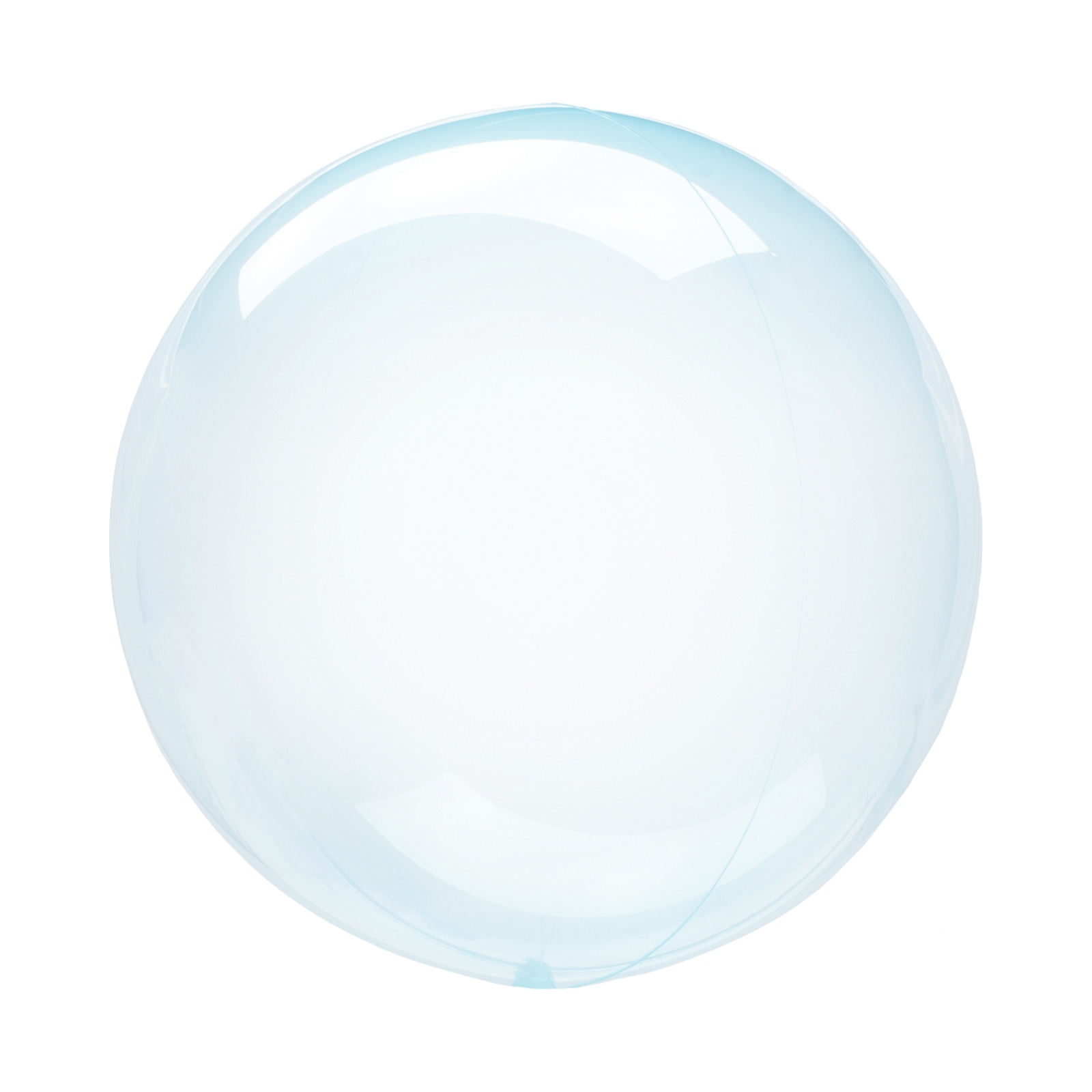 Crystal Clearz Petite Blue Balloon 25cm