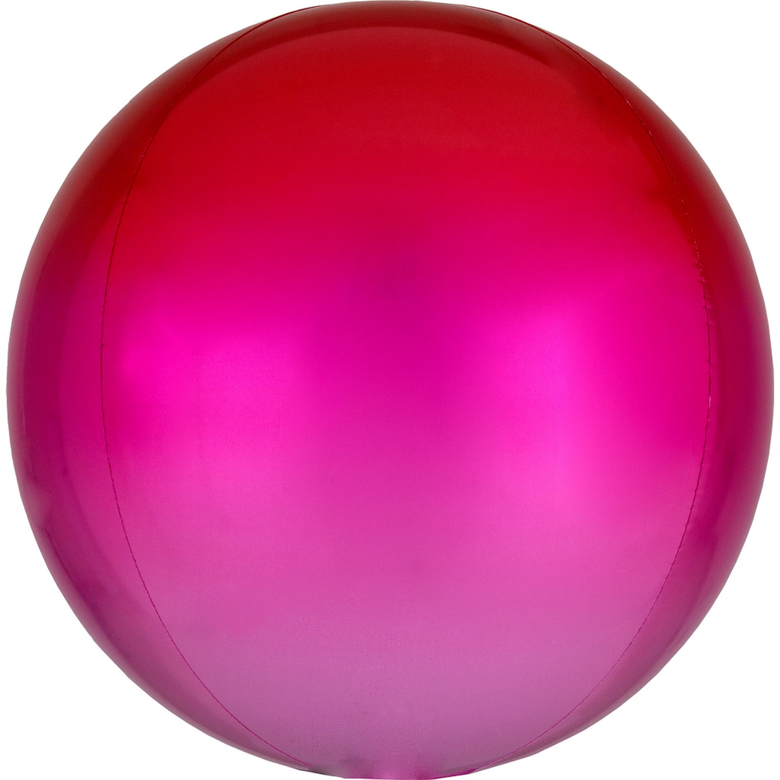 Orbz Red & Pink Ombre Balloon