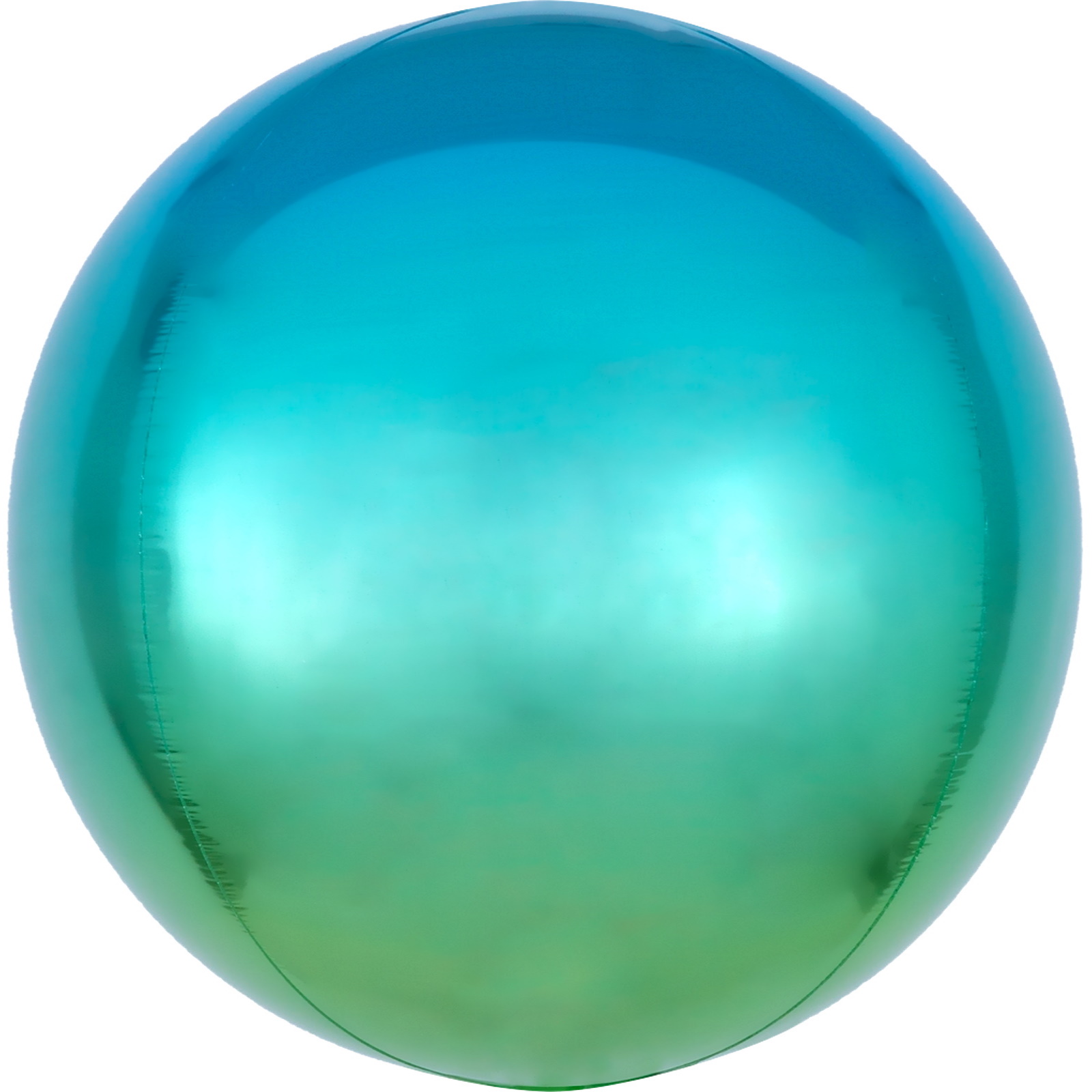 Orbz Blue & Green Ombre Balloon