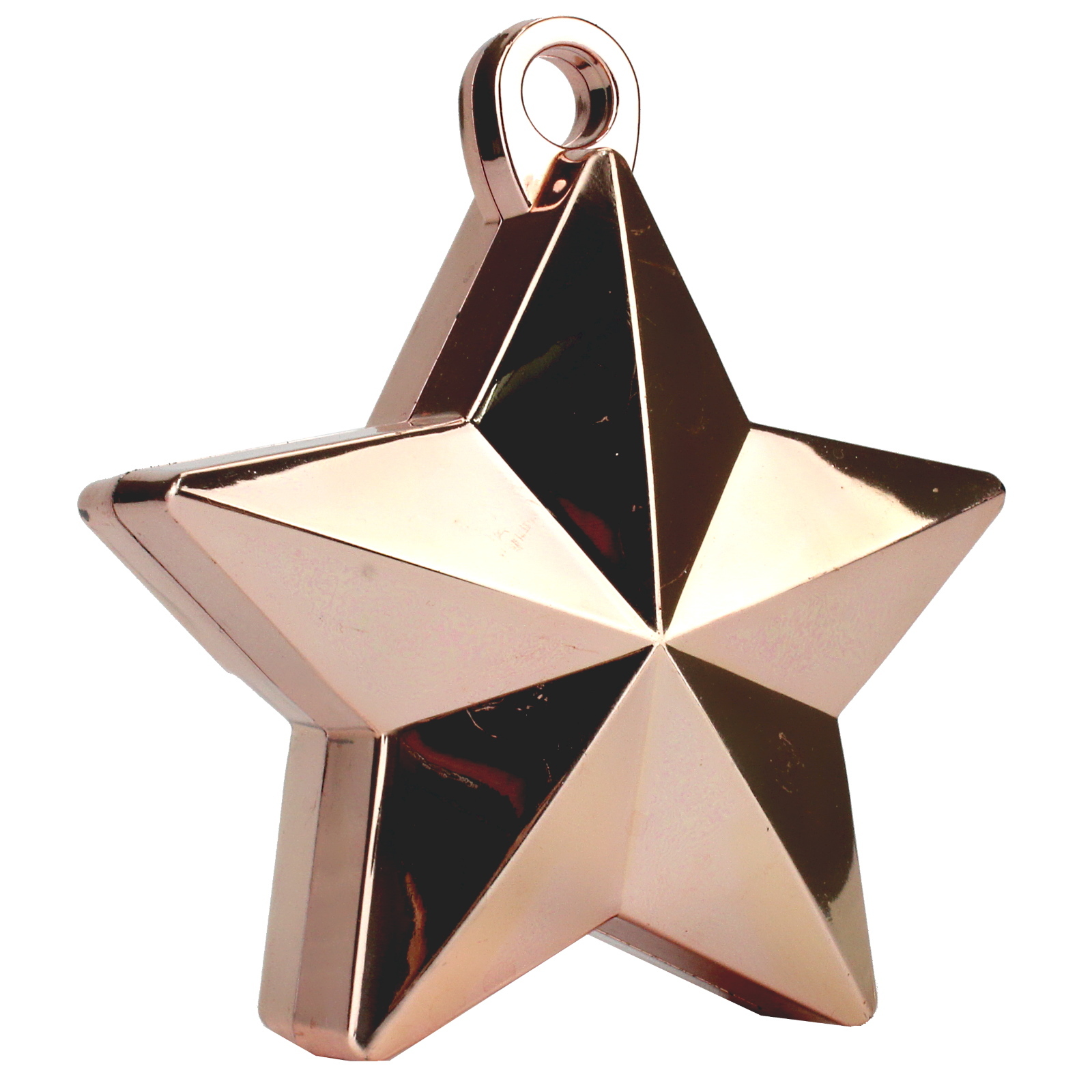 Rose Gold Metallic Star Balloon Weight
