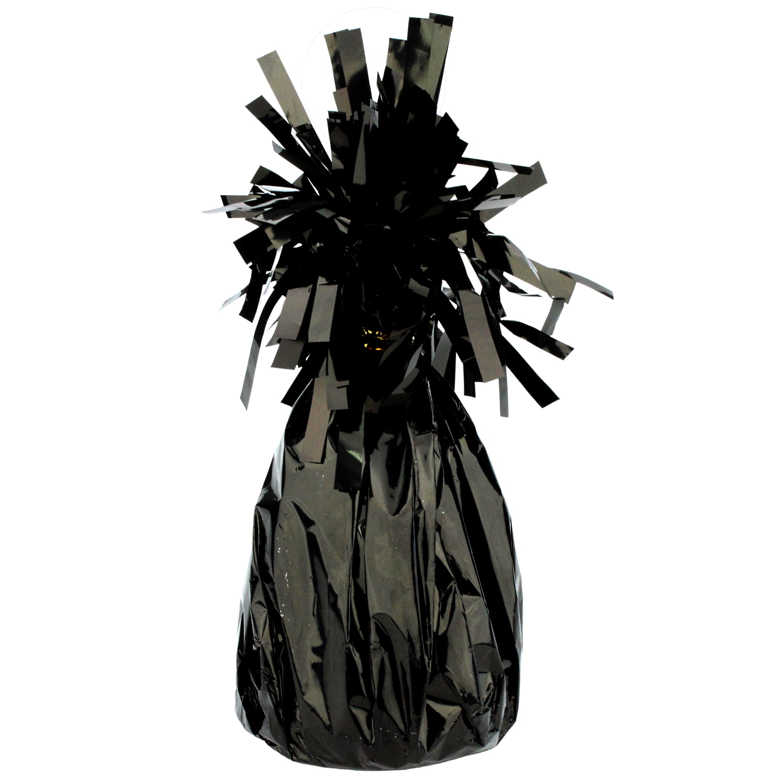 Black Foil Balloon Weight 16cm
