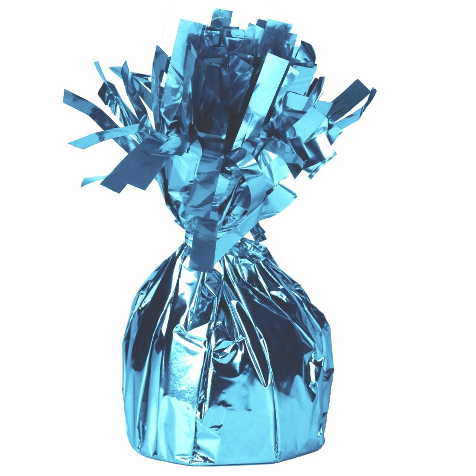  Metallic Light Blue Foil Balloon Weight 11cm