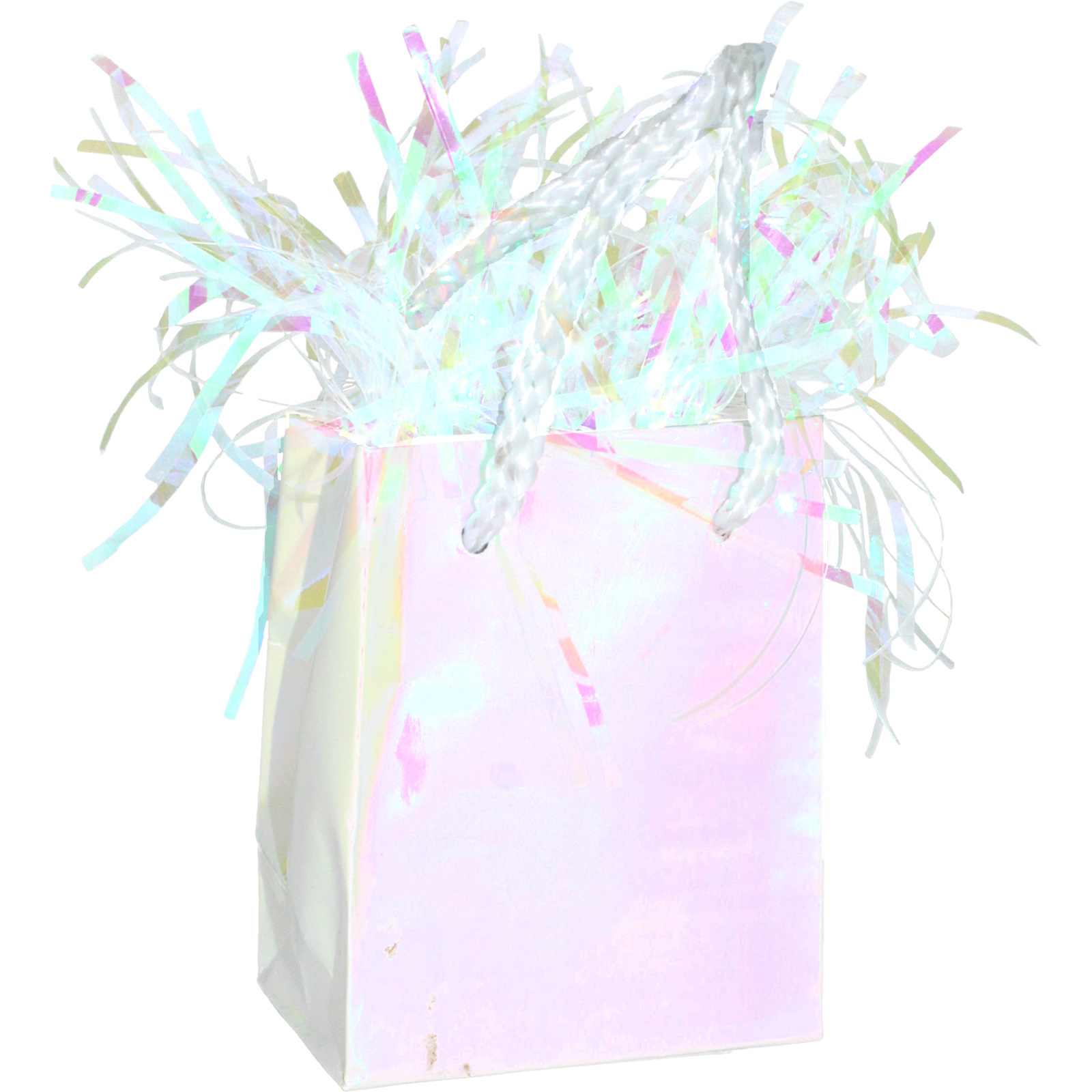 Iridescent Gift Bag Balloon Weight