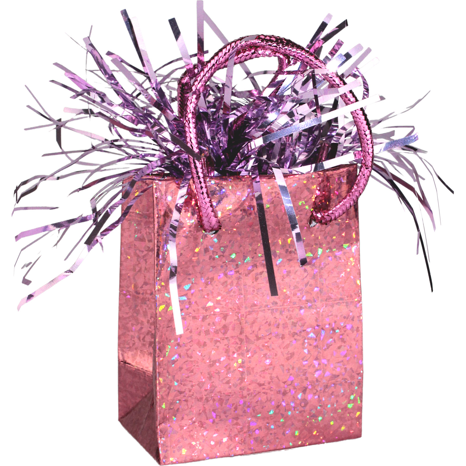 Prismatic Pink Gift Bag Balloon Weight 