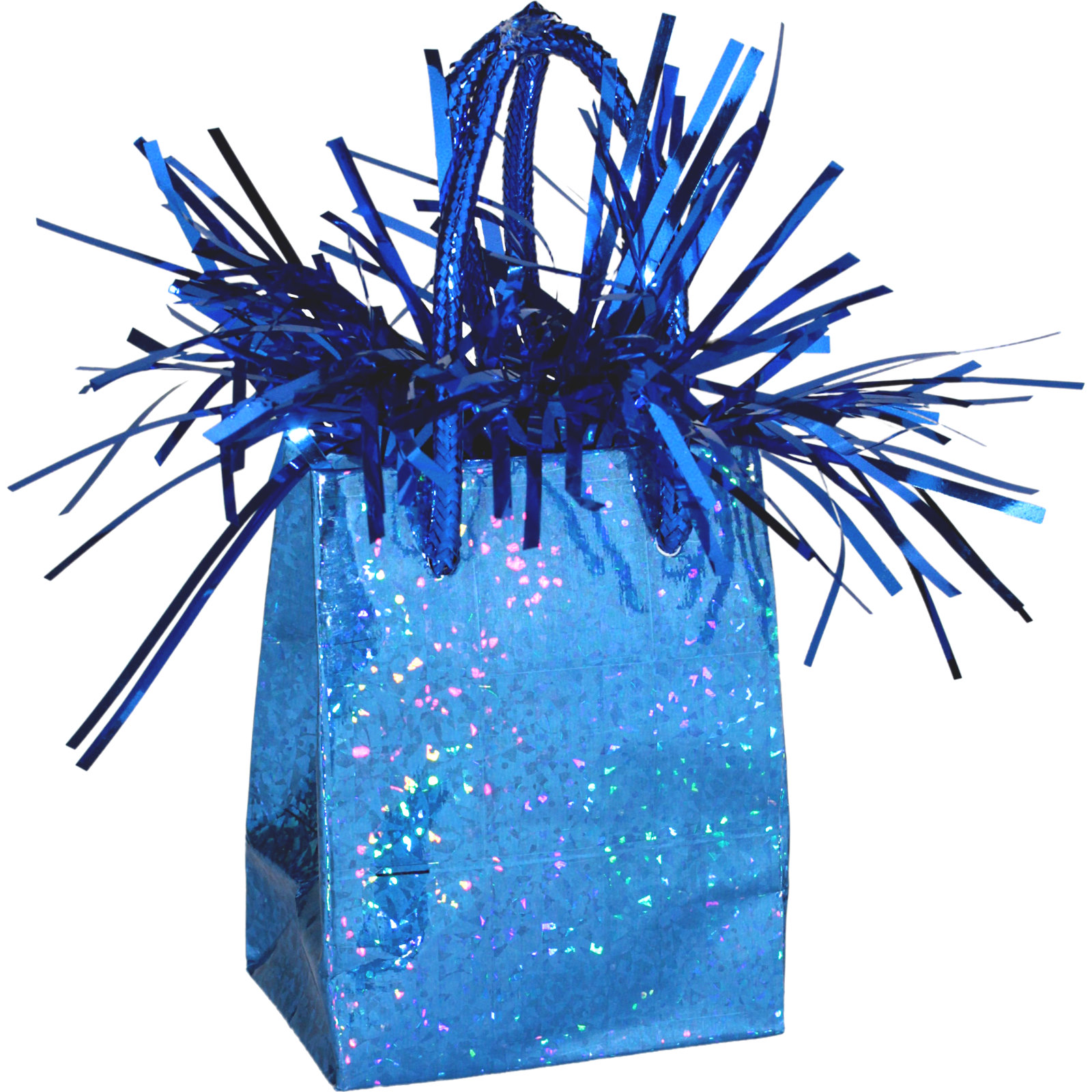 Prismatic Royal Blue Gift Bag Balloon Weight 