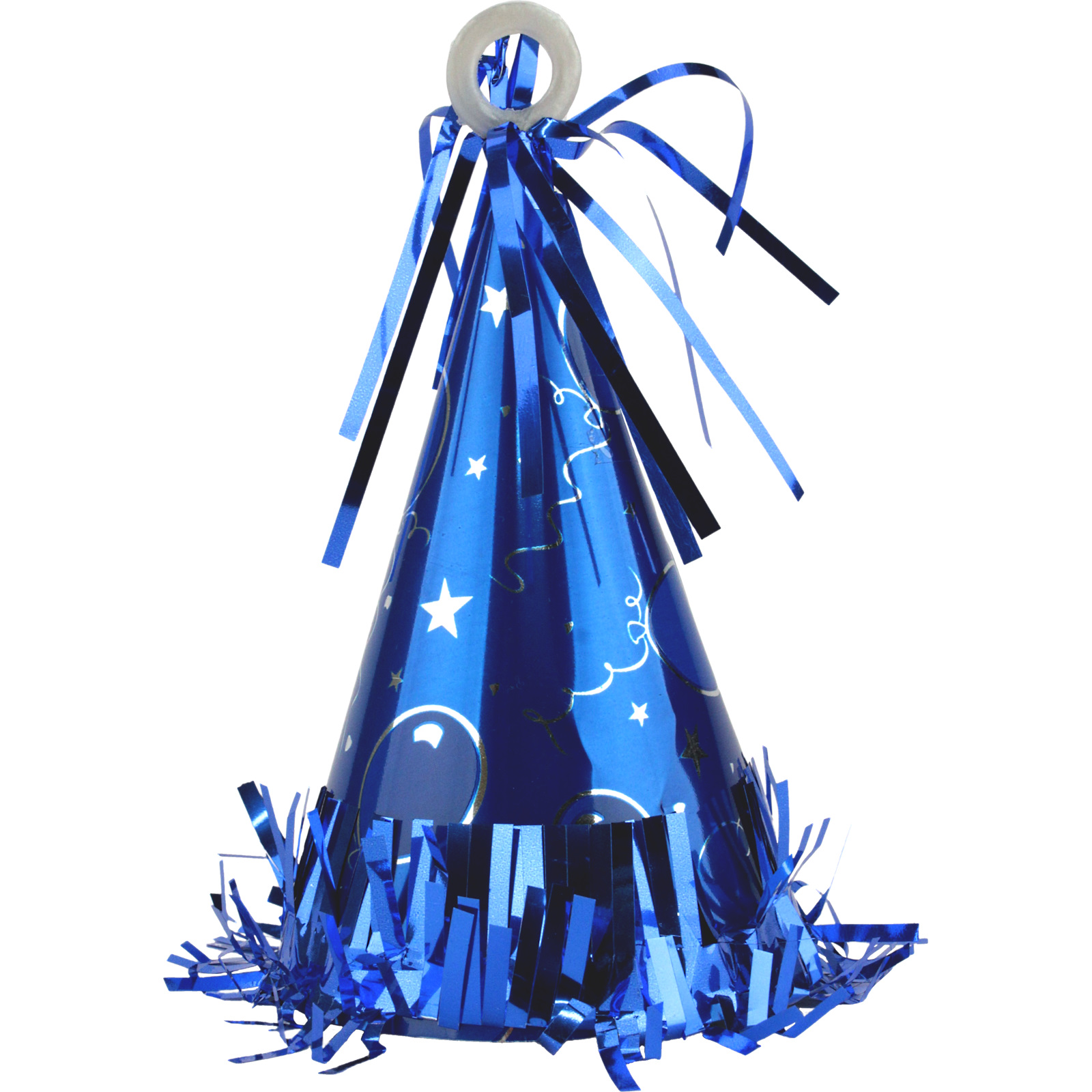 Blue Party Hat Balloon Weight