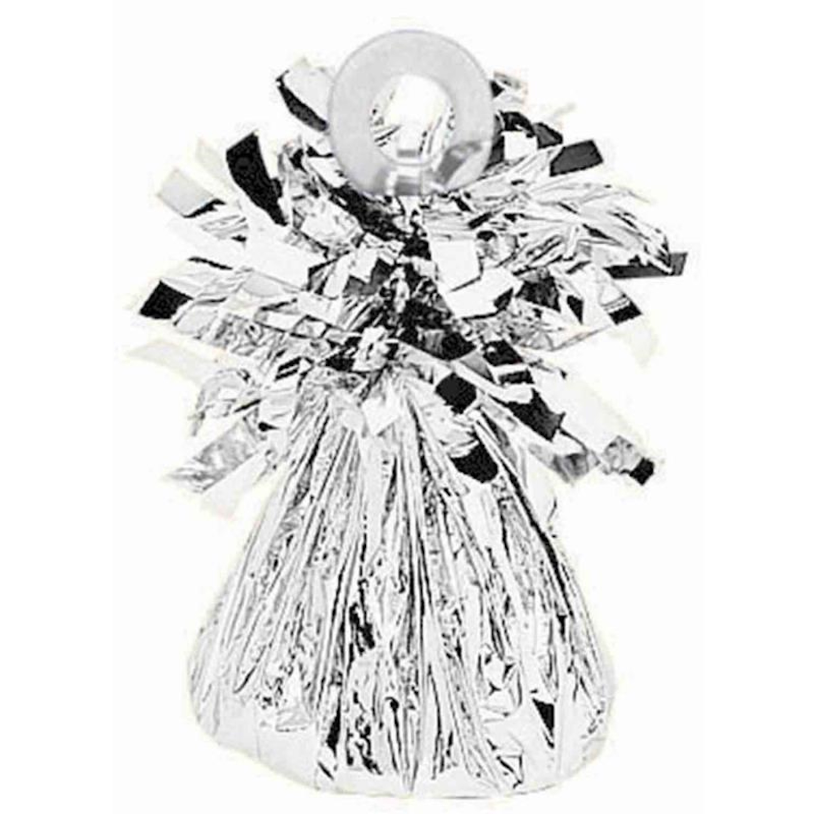 Balloon Weight Small Silver Holographic