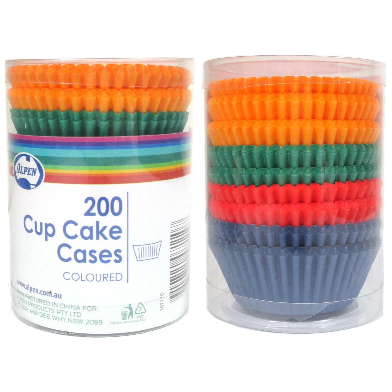 Small Assorted Cupcake Baking Cups (Pack of 200)