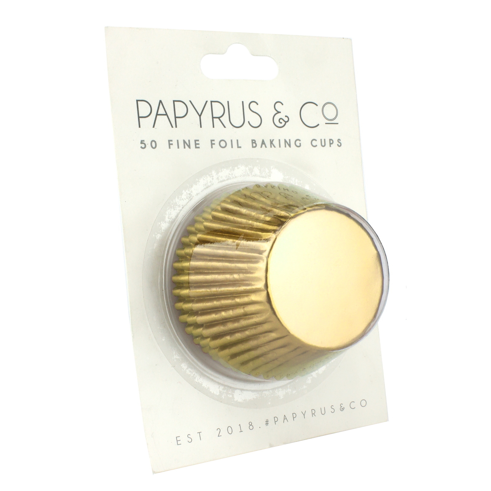 Papyrus & Co Gold Foil Baking Cups 50mm (Pack of 50)