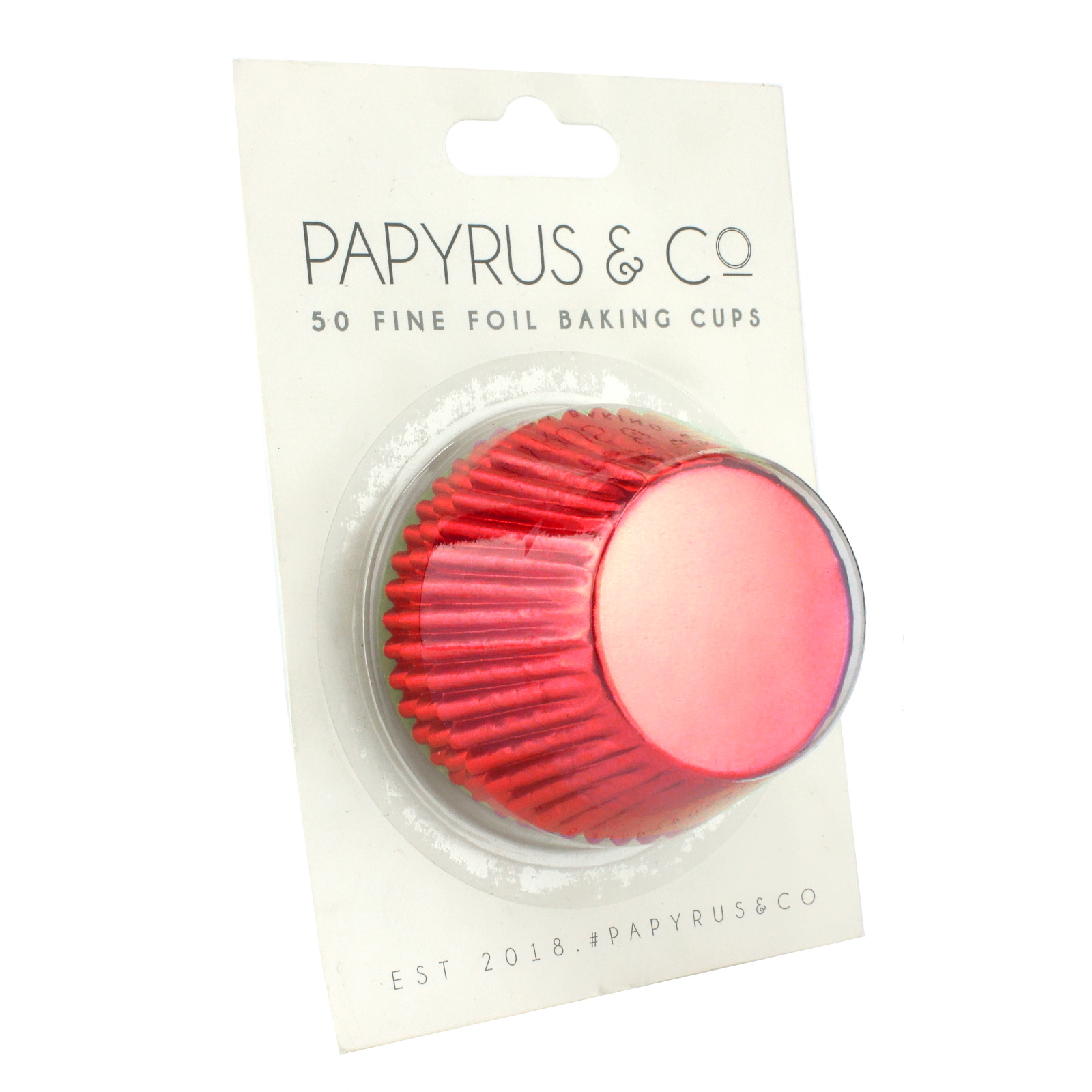 Papyrus & Co Red Foil Baking Cups 50mm (Pack of 50)