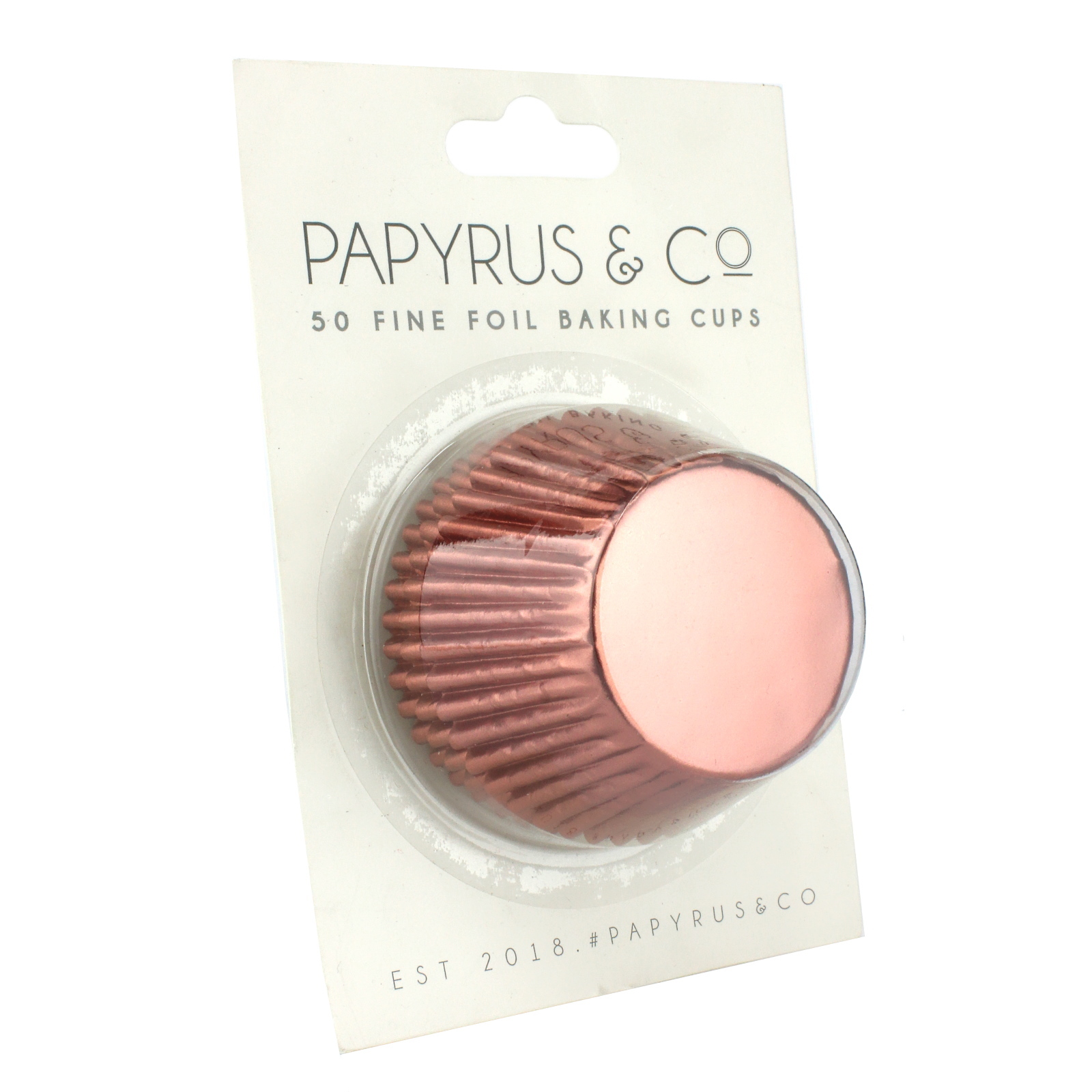Papyrus & Co Rose Gold Foil Baking Cups 50mm (Pack of 50)