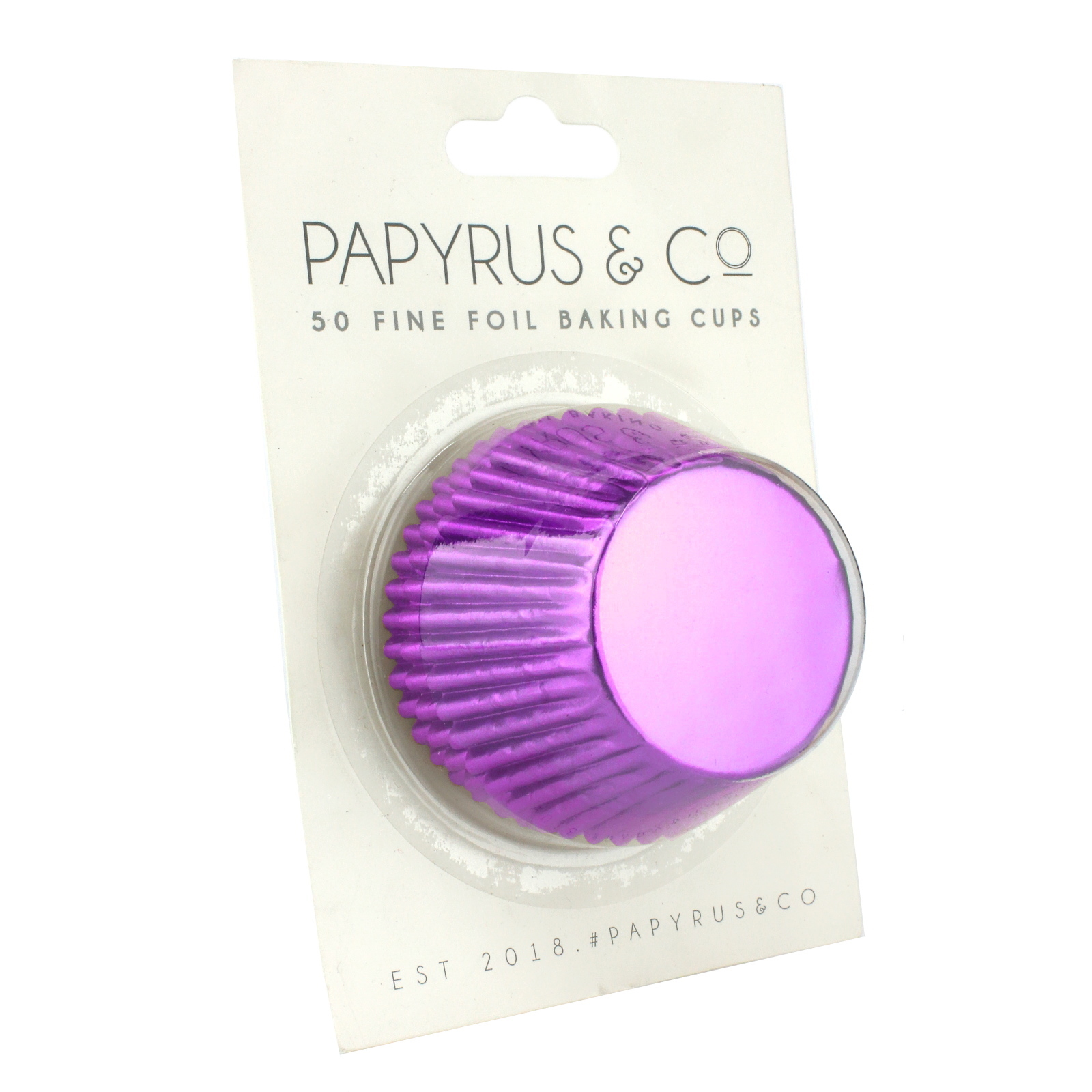 Papyrus & Co Purple Foil Baking Cups 44mm (Pack of 50)