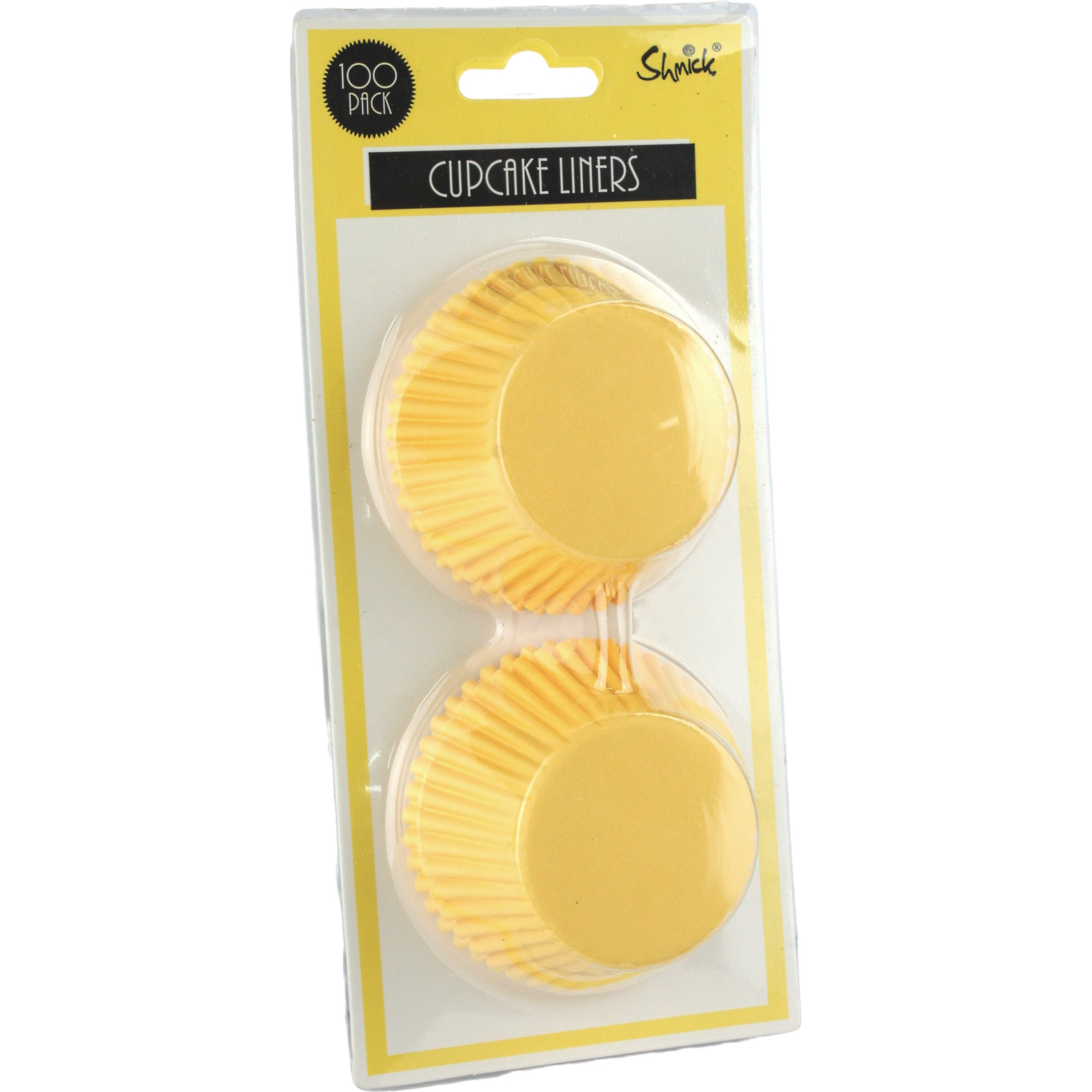 Yellow Baking Cups 48mm (Bulk Pack of 100)