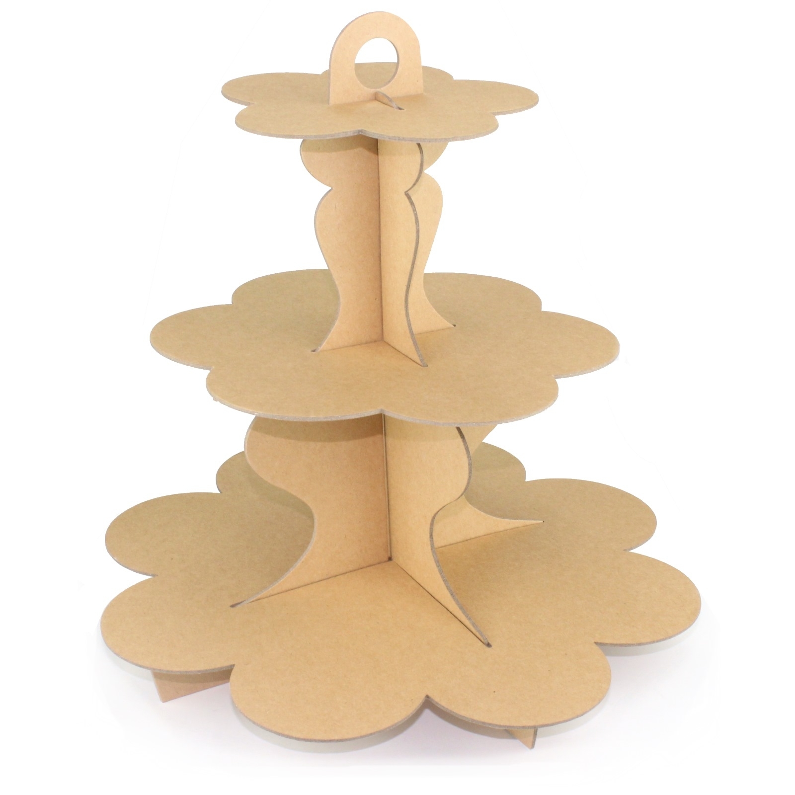 Brown Kraft Cupcake Stand