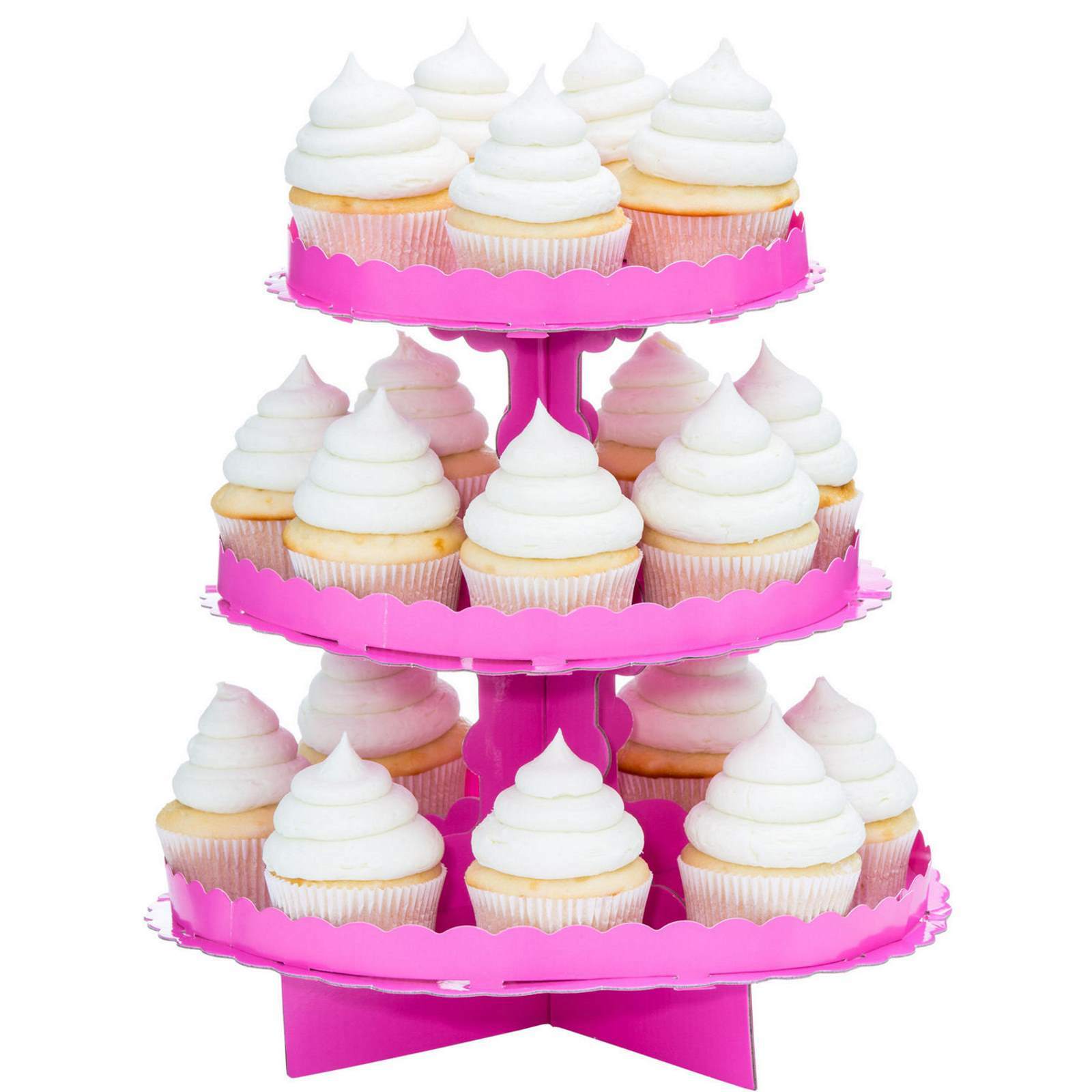 Hot Pink Cupcake Stand