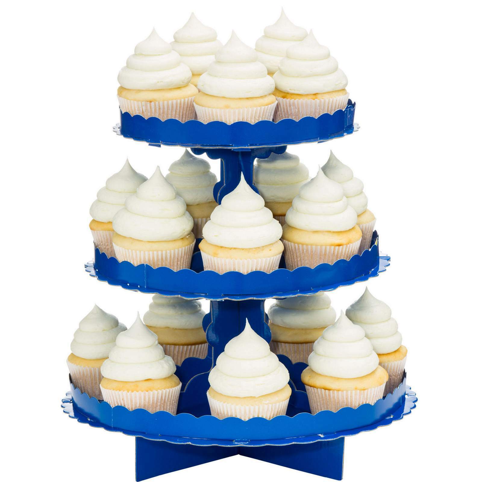 Blue Cupcake Stand