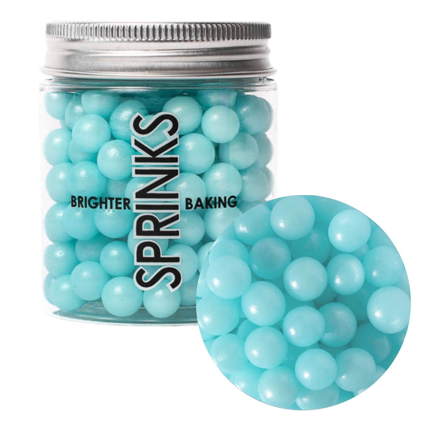 Sprinks Light Blue Cachous 8mm (85g) | Light Blue Coloured Party