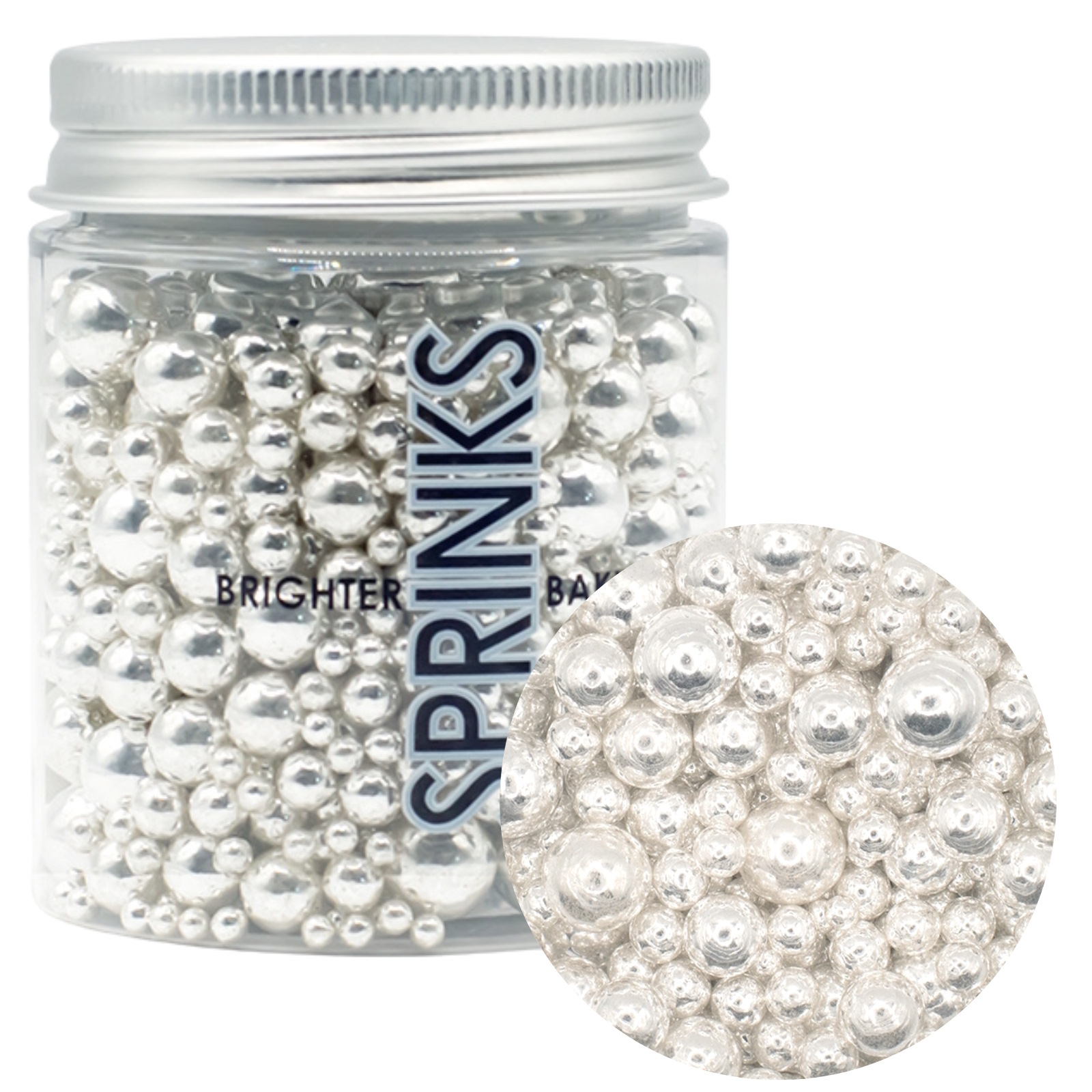 Sprinks Bubble Bubble Silver Sprinkles (75g)  