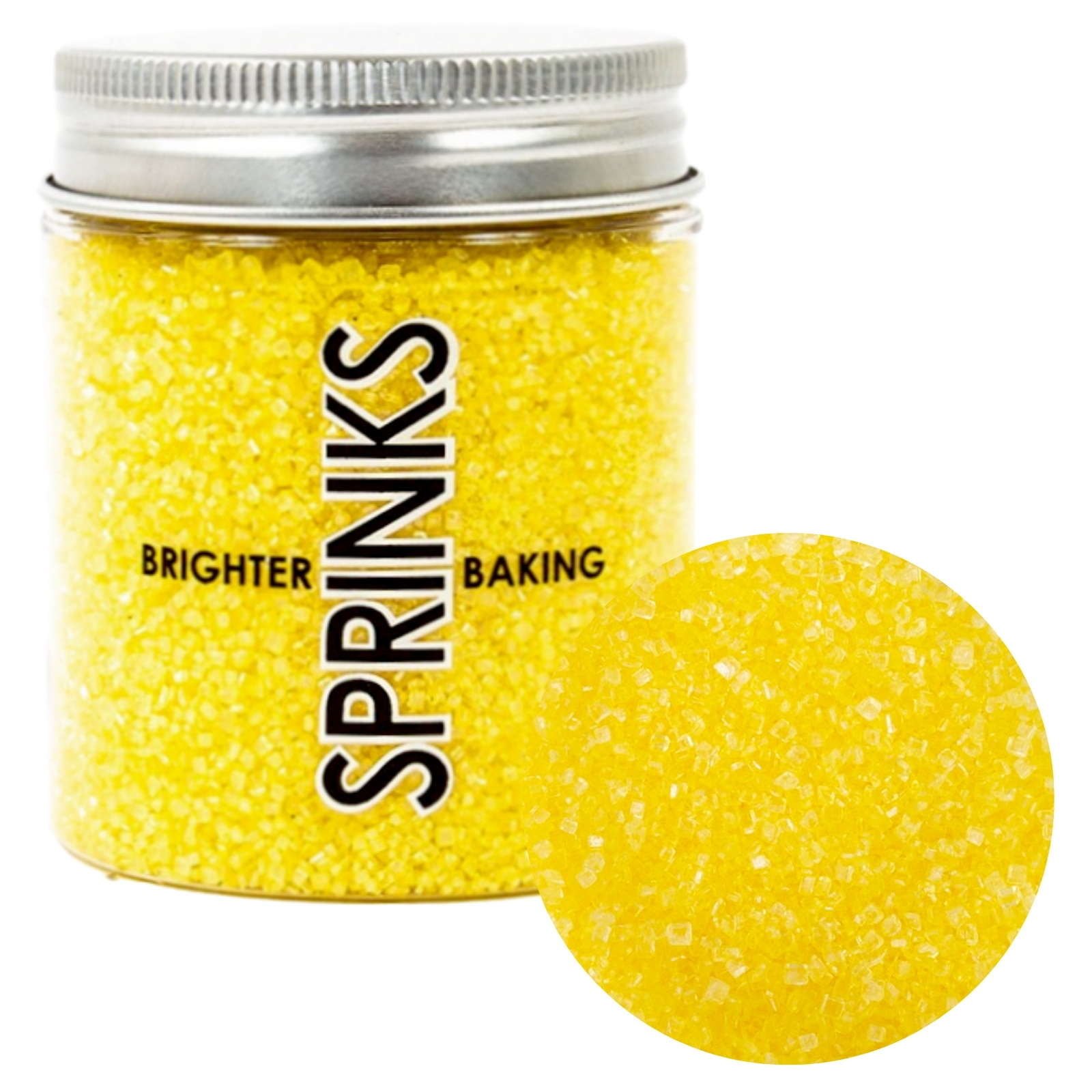 Sprinks Yellow Sanding Sugar (85g) Jar
