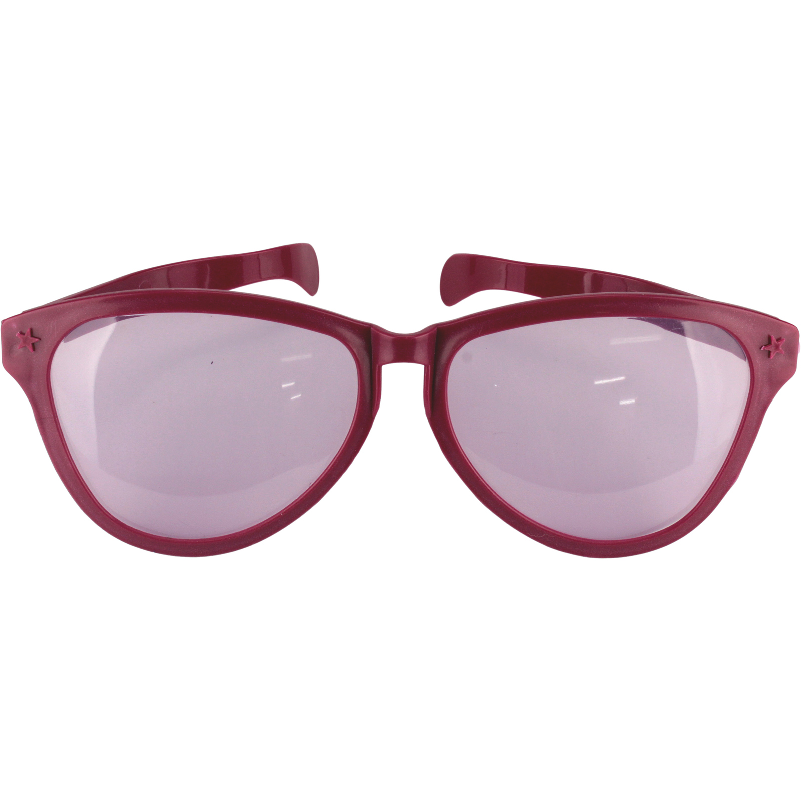 Jumbo Burgundy Novelty Glasses 