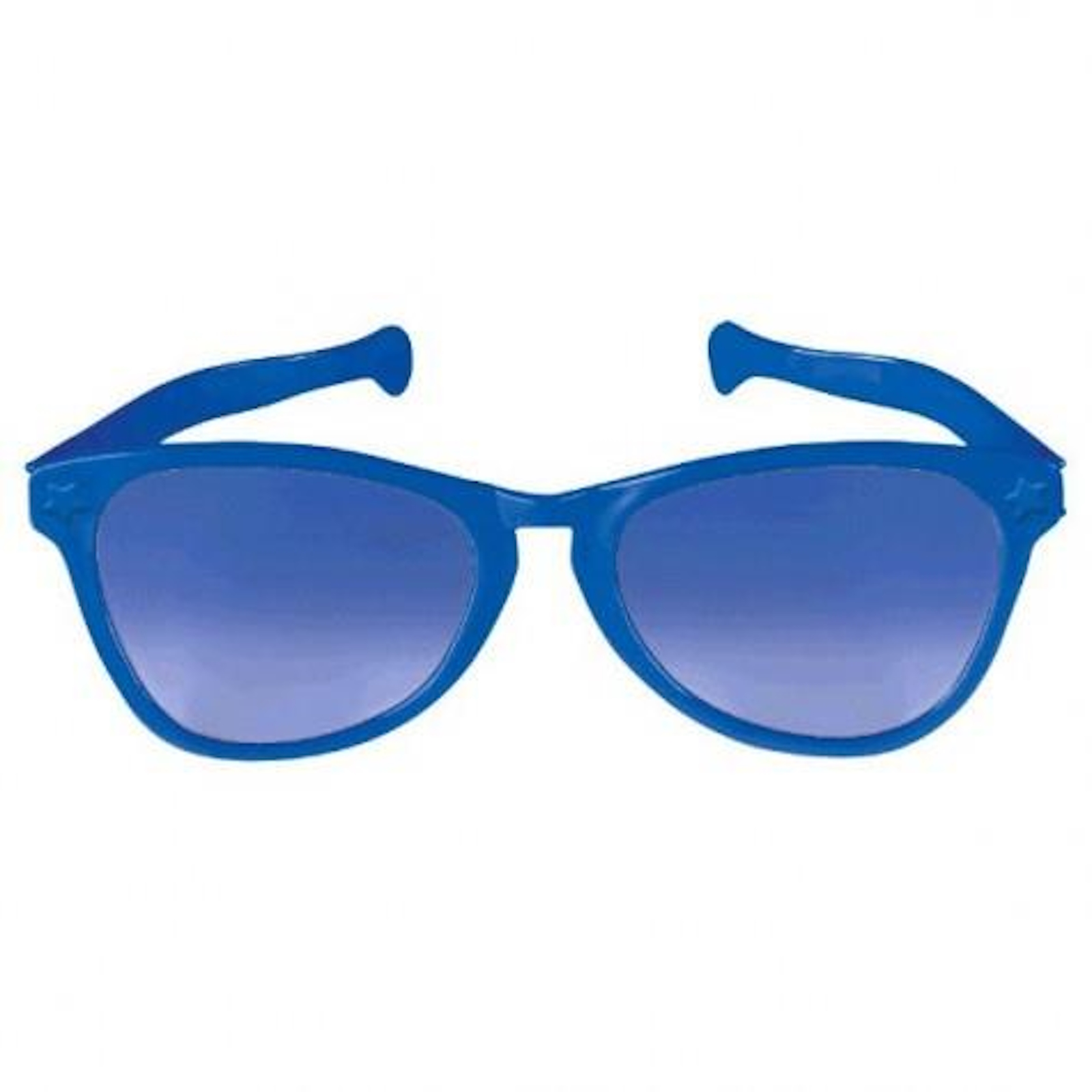 Blue Giant Plastic Sunglasses Adult Costume Accessory