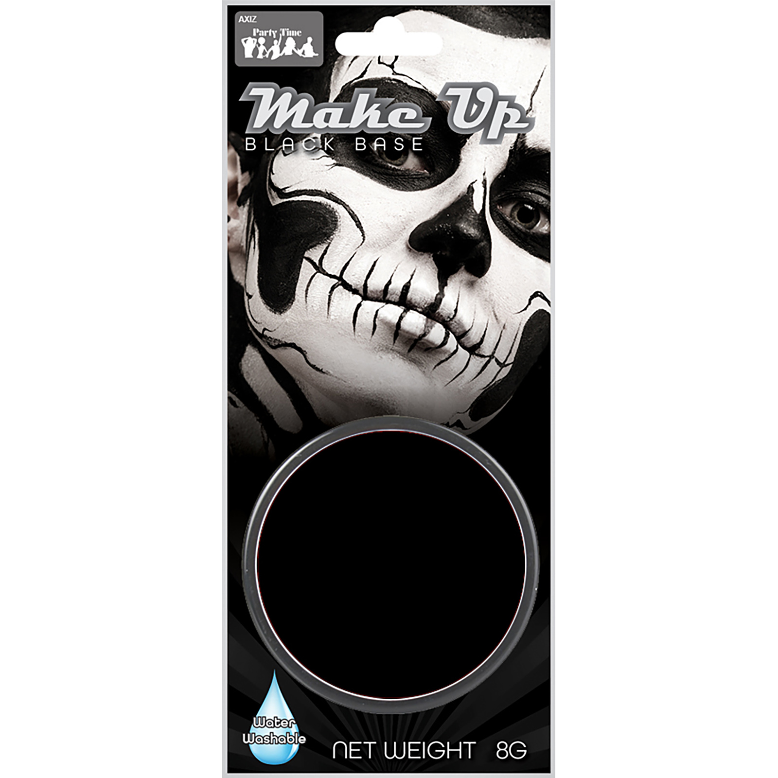 Halloween Black Makeup Base Face Paint 