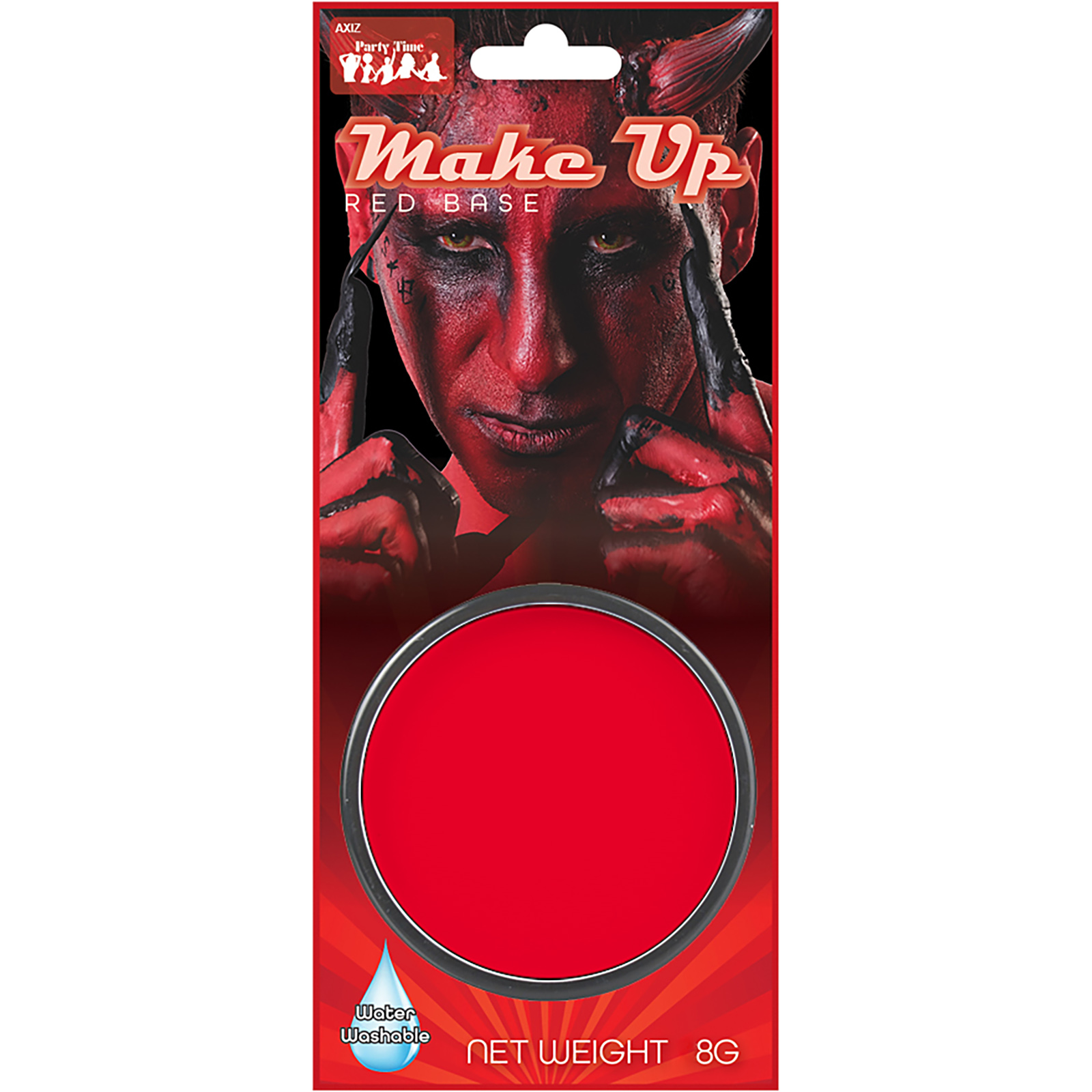 Red Makeup Base Face Paint 