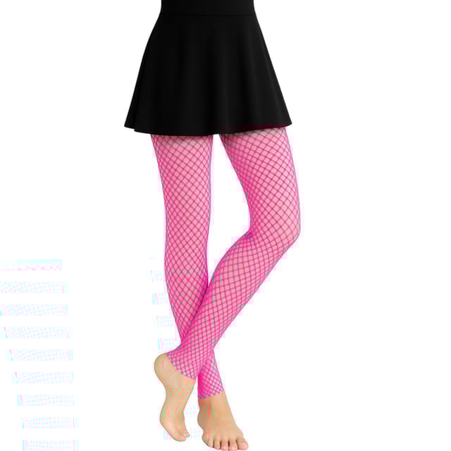Fishnet Tights Footless Dance Tights Womens Capri Fishnet Tights