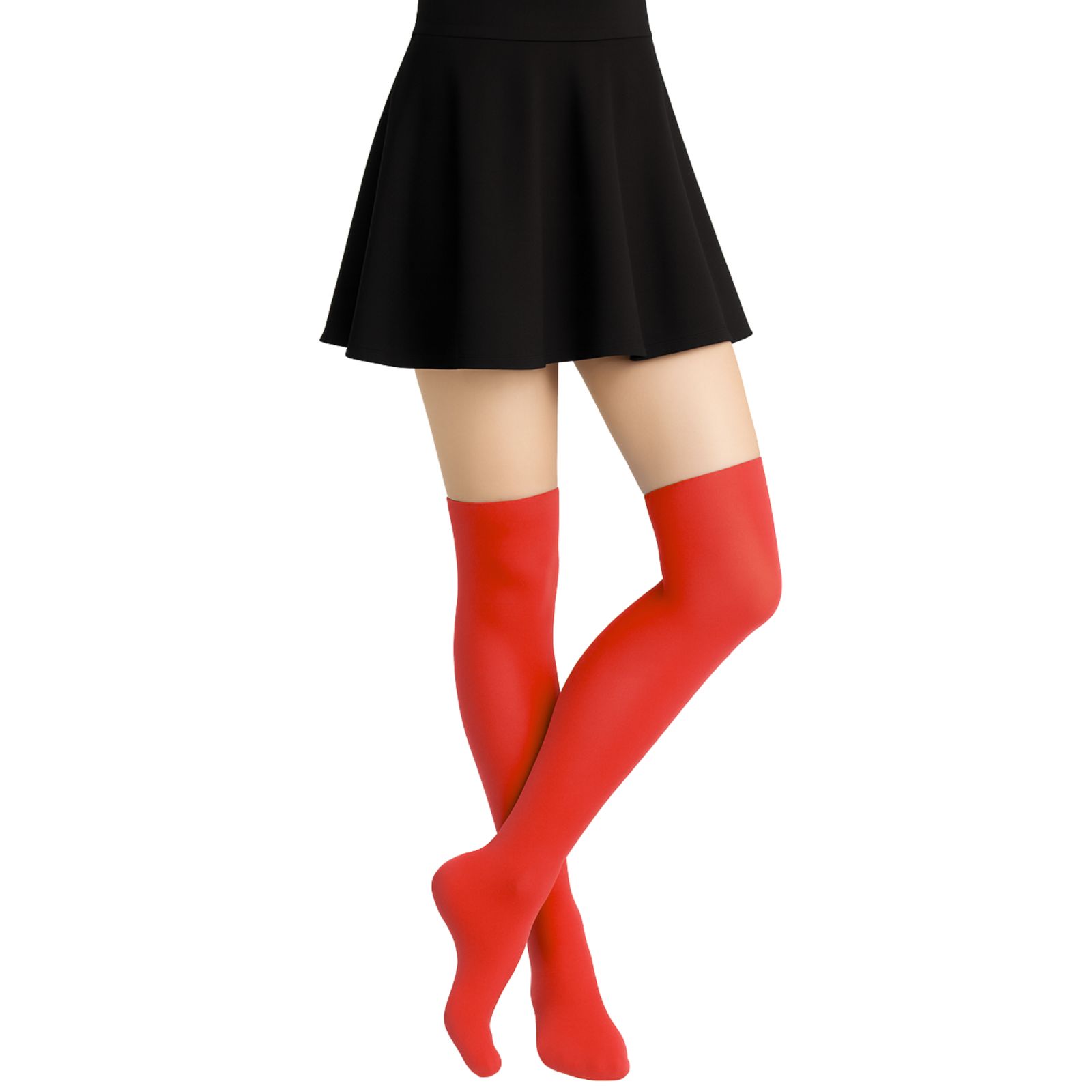 Over The Knee Red Stockings 