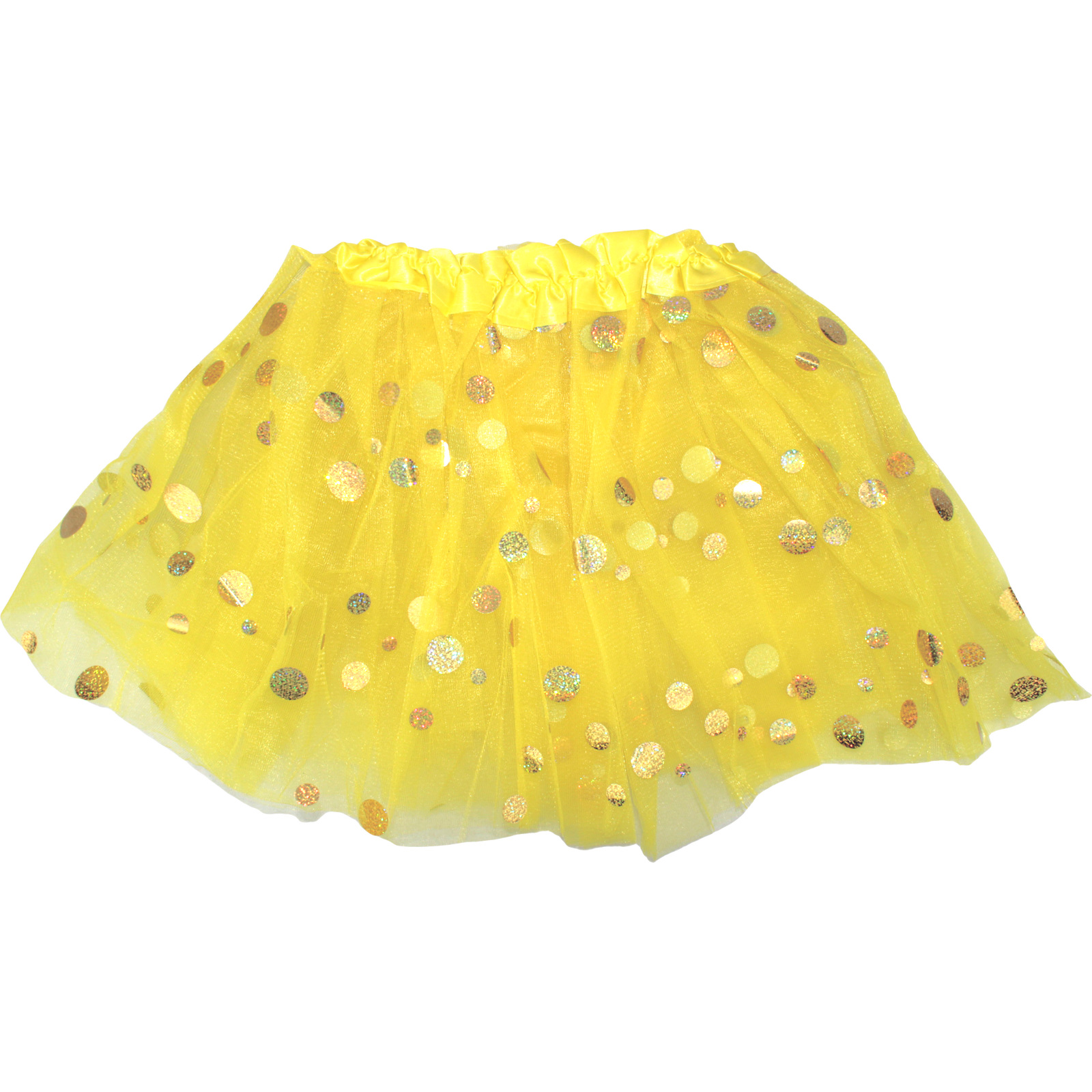 Yellow Polka Dot Tutu 