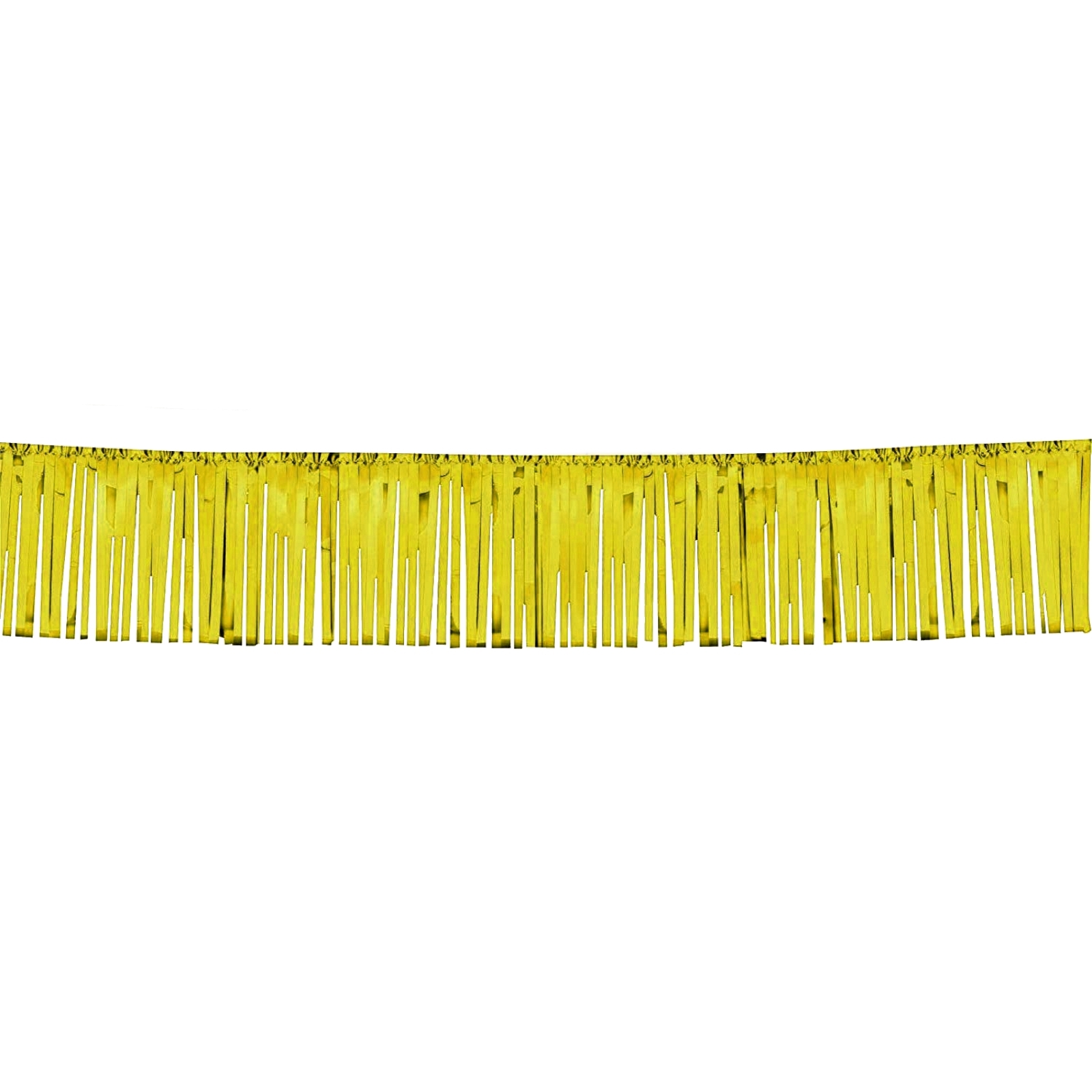 Metallic Gold Fringe Banner