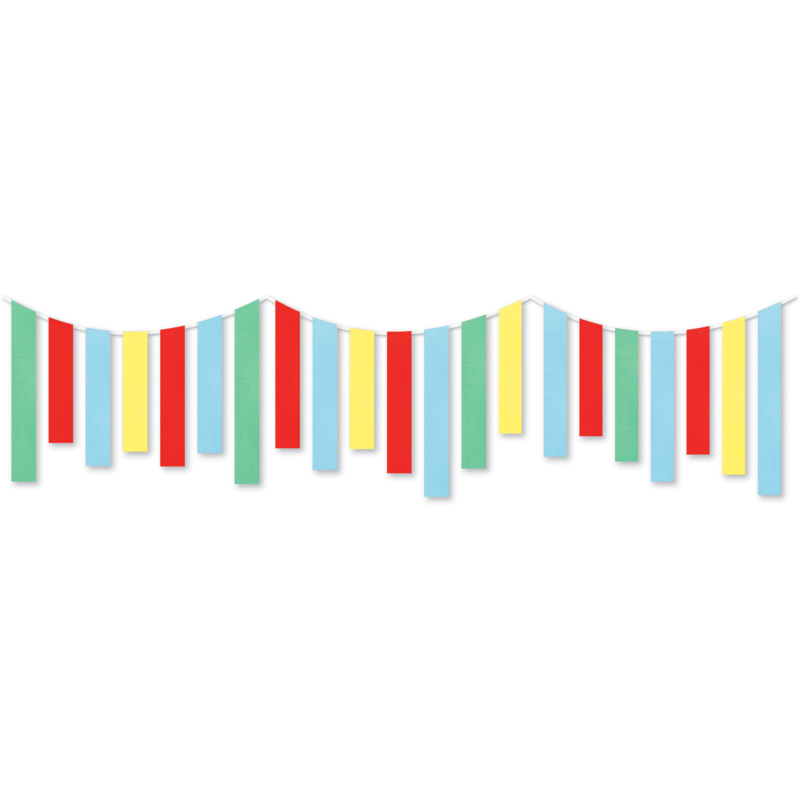 Assorted Ribbon Garland 3m