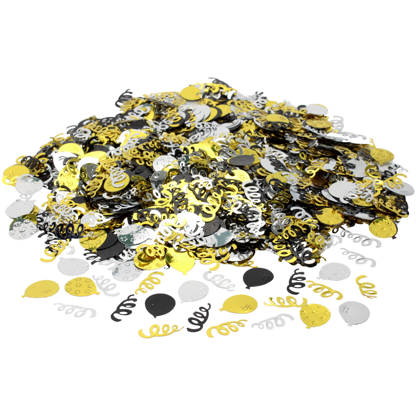 Black Balloon Fun Confetti/Table Scatters 