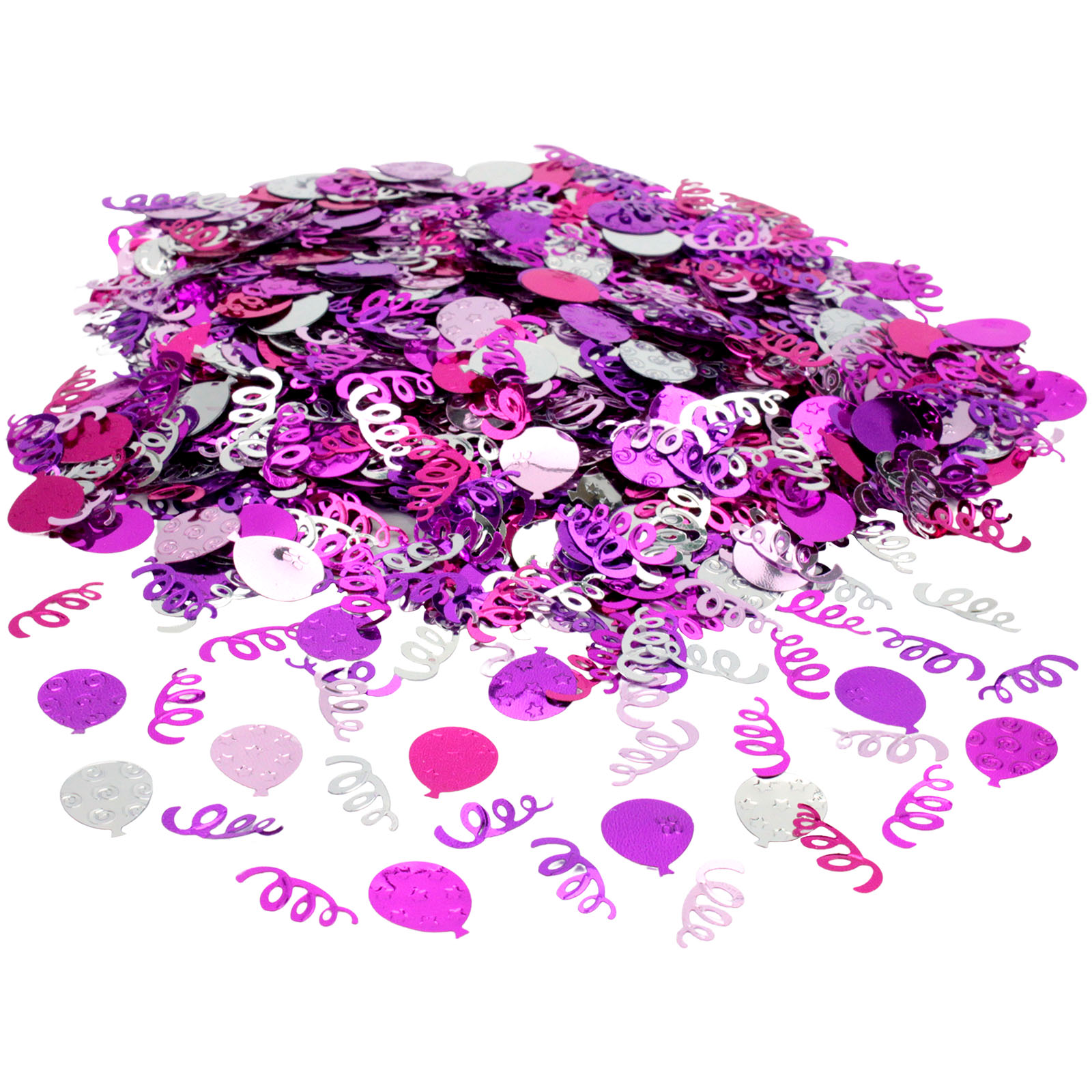 Hot Pink Balloon Fun Confetti/Table Scatters