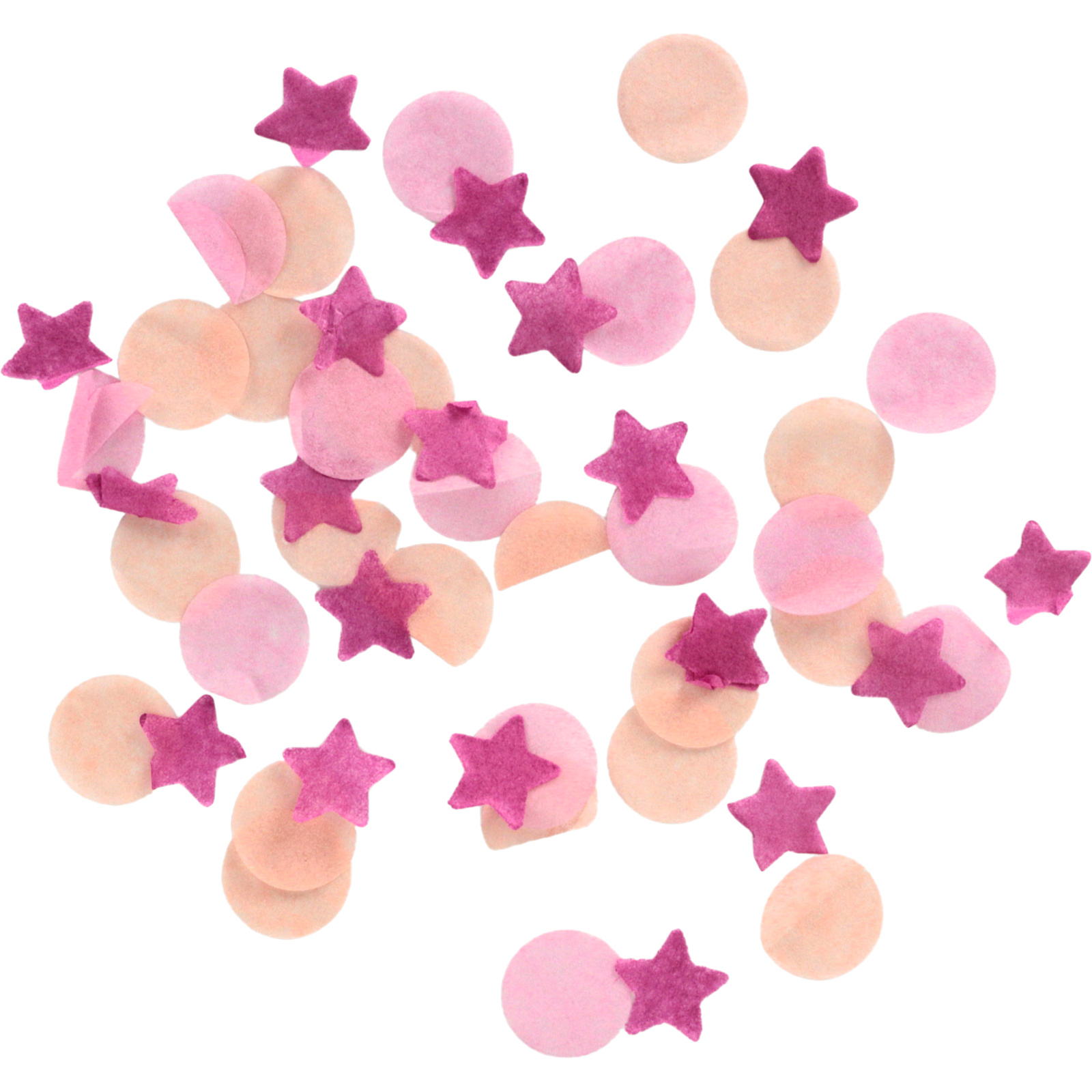 Assorted Pink Tissue Paper Confetti Pack
