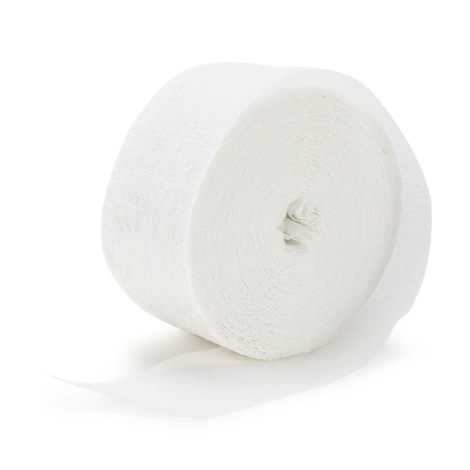 Crepe Streamer White