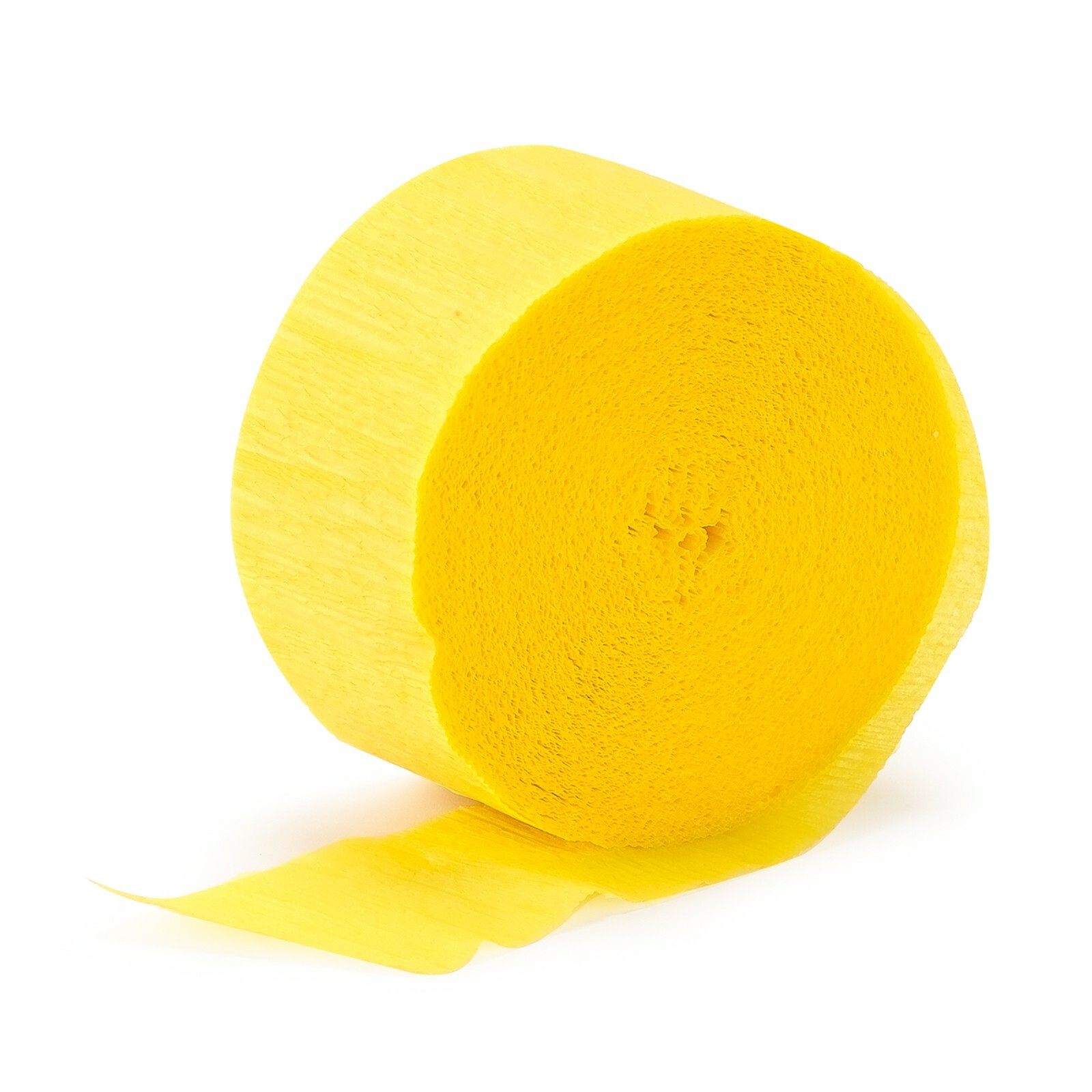 Crepe Streamer Yellow
