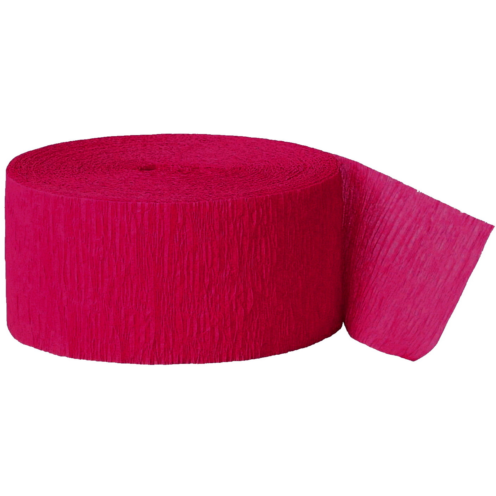 Red Crepe Streamer Red Coloured Party Supplies Coloured Party