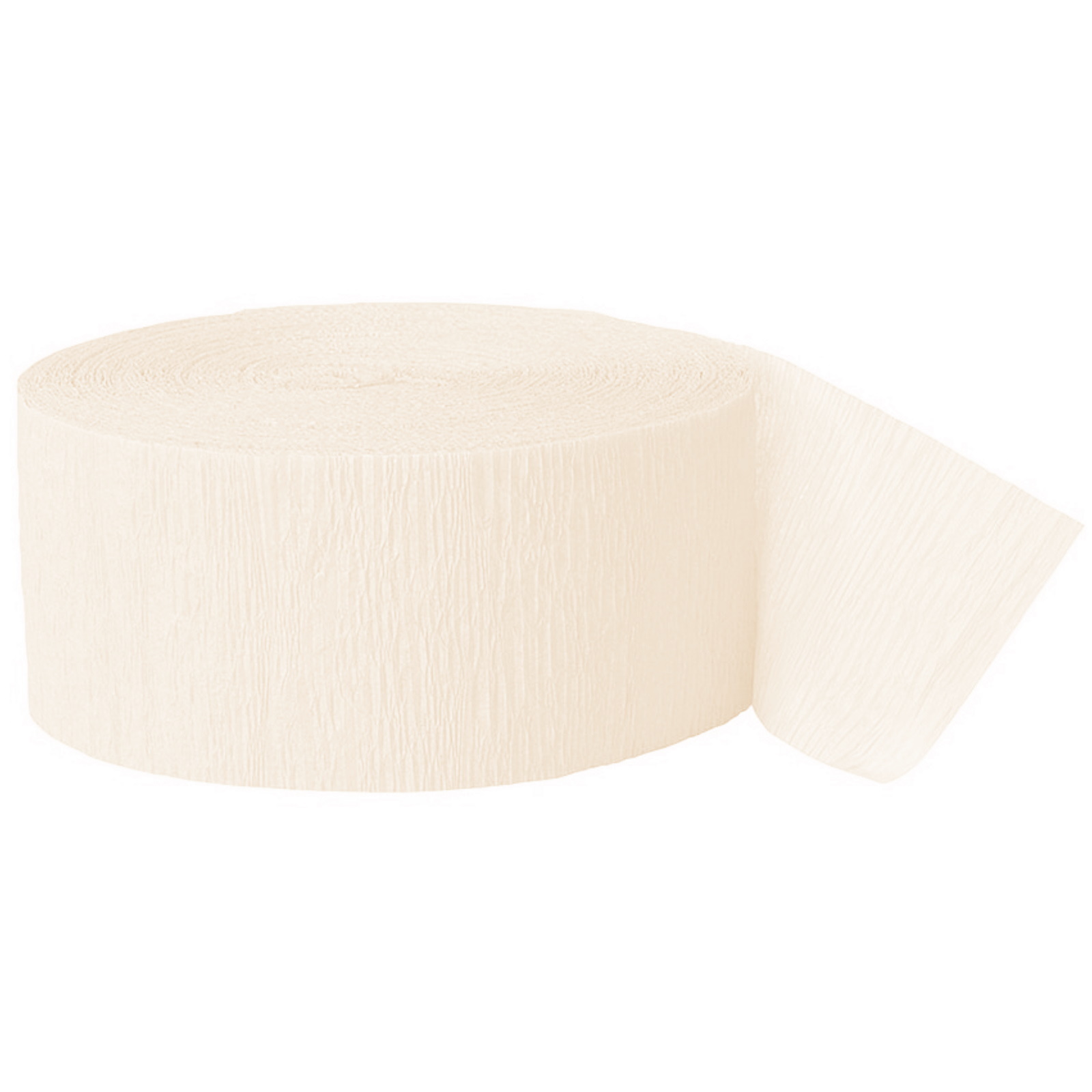 Ivory Crepe Streamer
