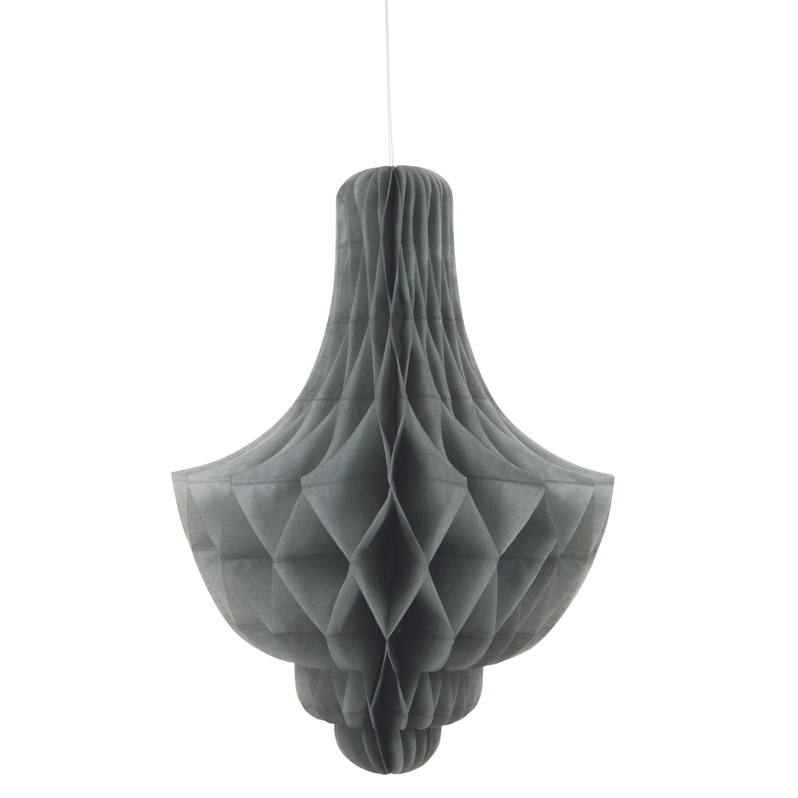 Silver Honeycomb Chandelier