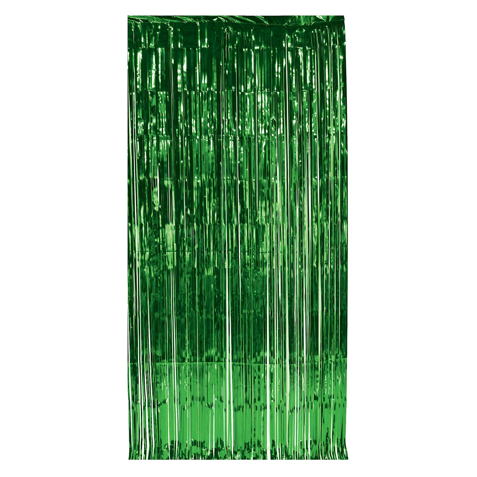 Metallic Green Foil Backdrop Curtain 90cm x 240cm