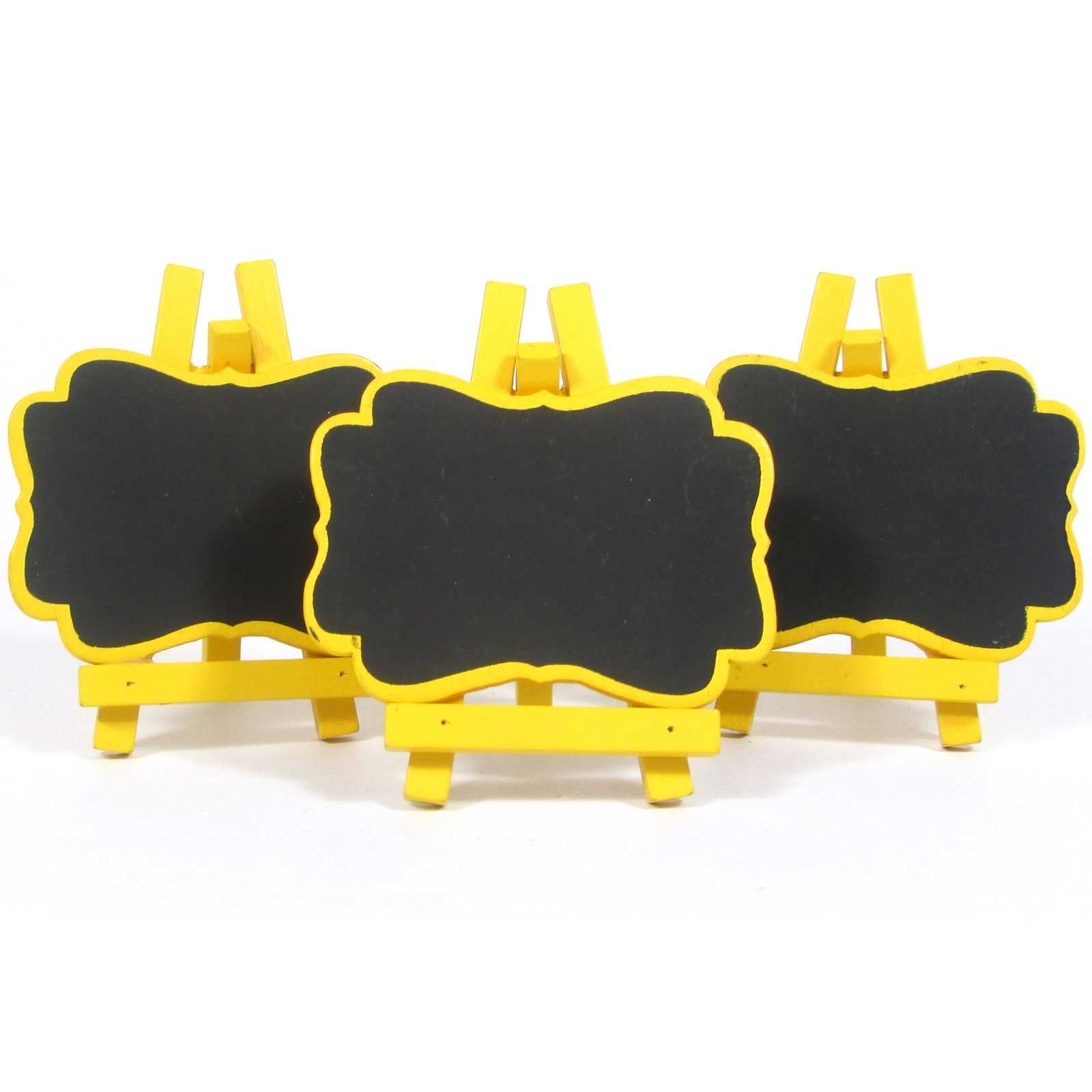 Mini Blackboards Yellow (Pack of 3)