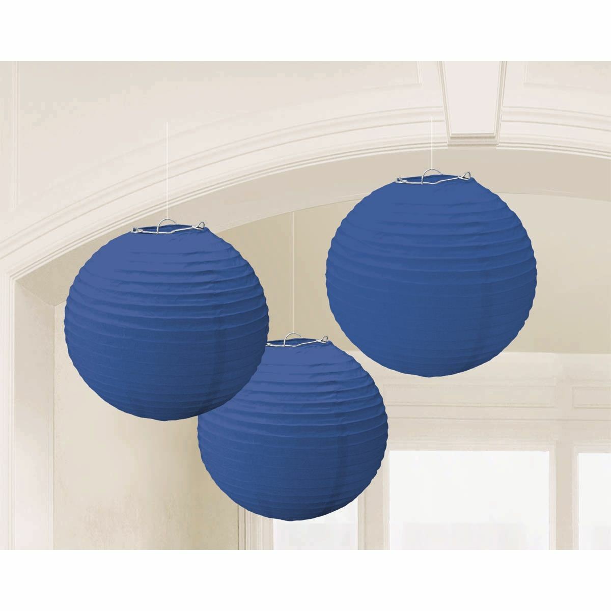 Paper Lanterns Royal Blue (Pack of 3)