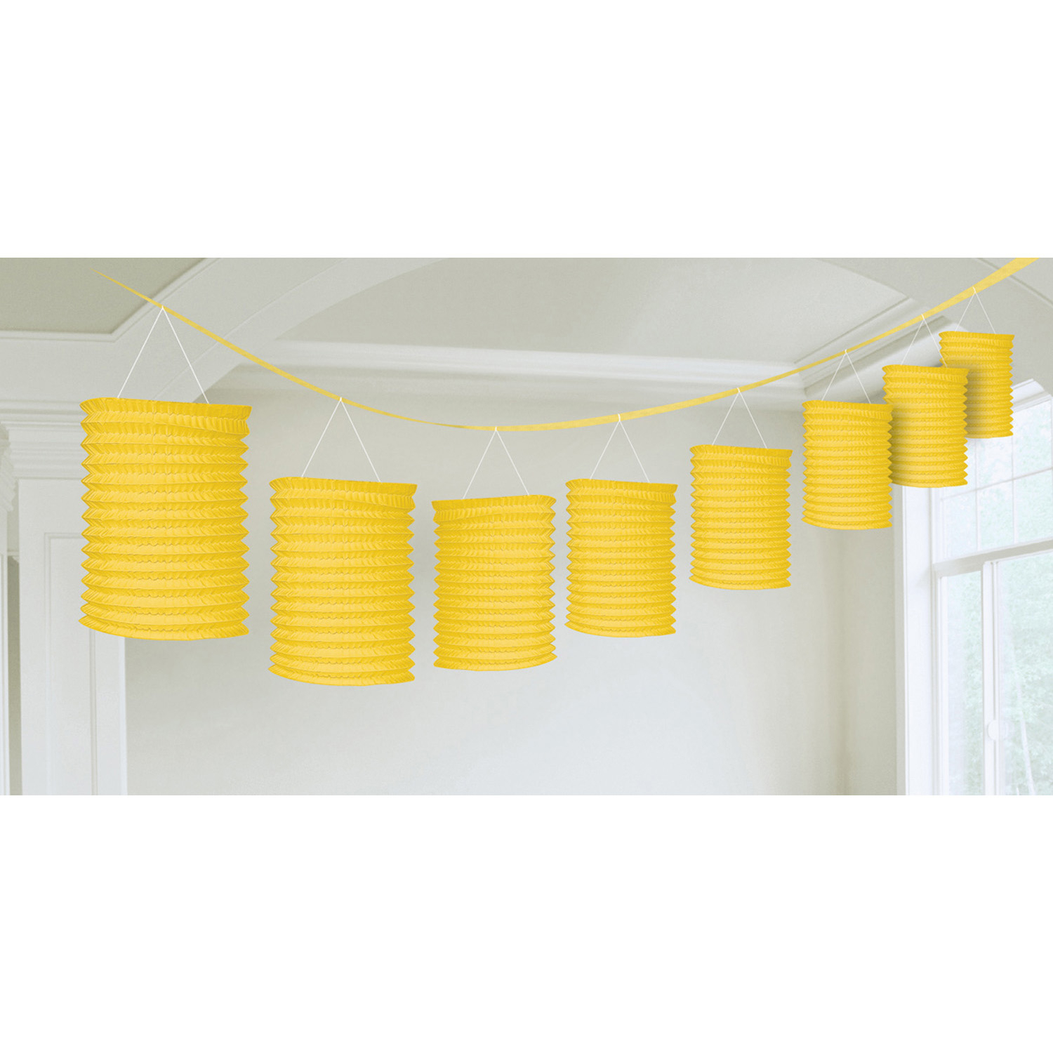 Paper Lantern Garland Yellow