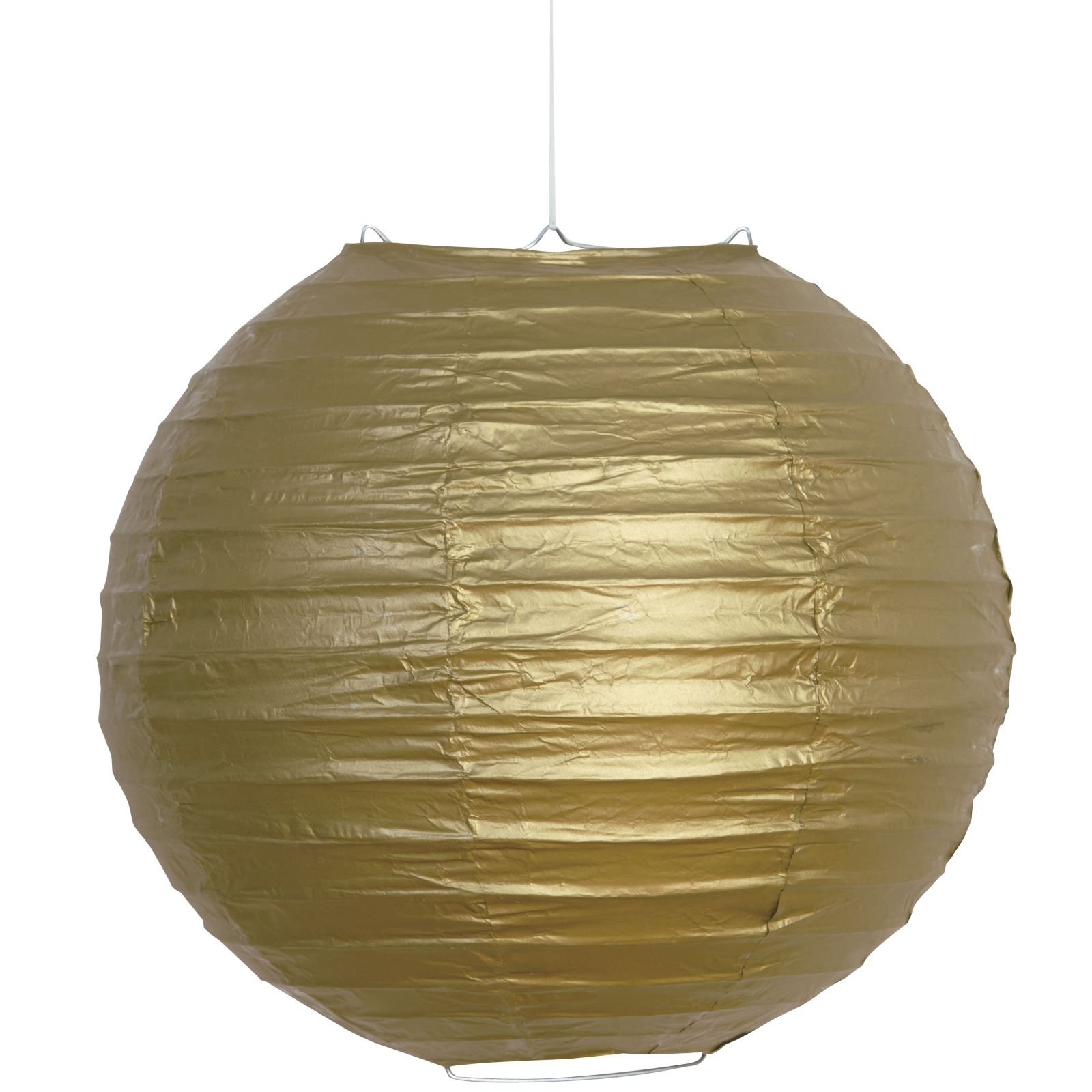 Paper Lantern Gold 25cm